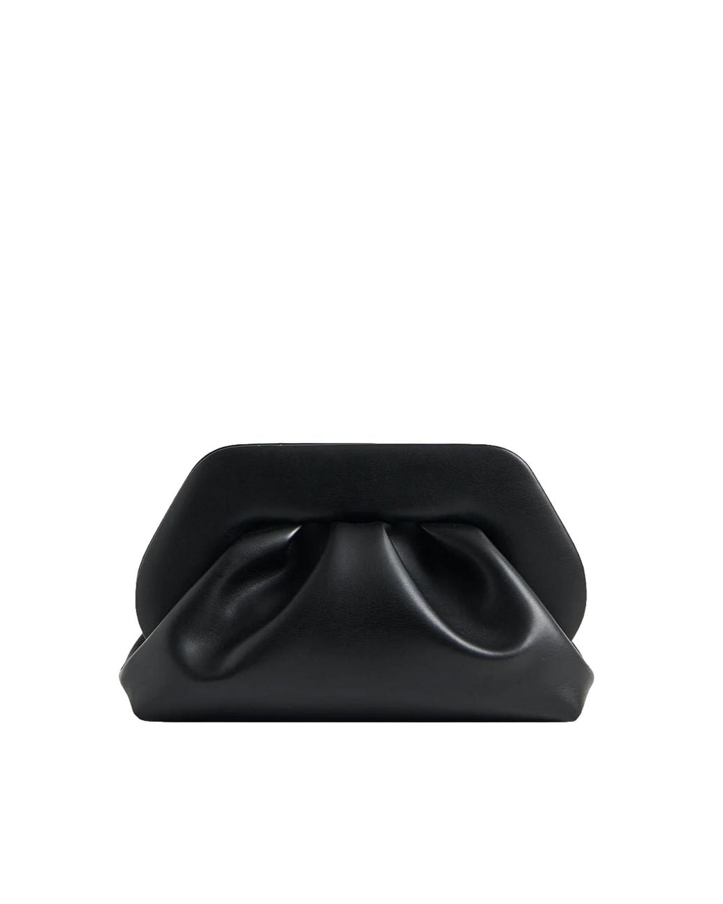 THEMOIRÈ Black Bios Medium Vegan Bag Polyurethane Hand