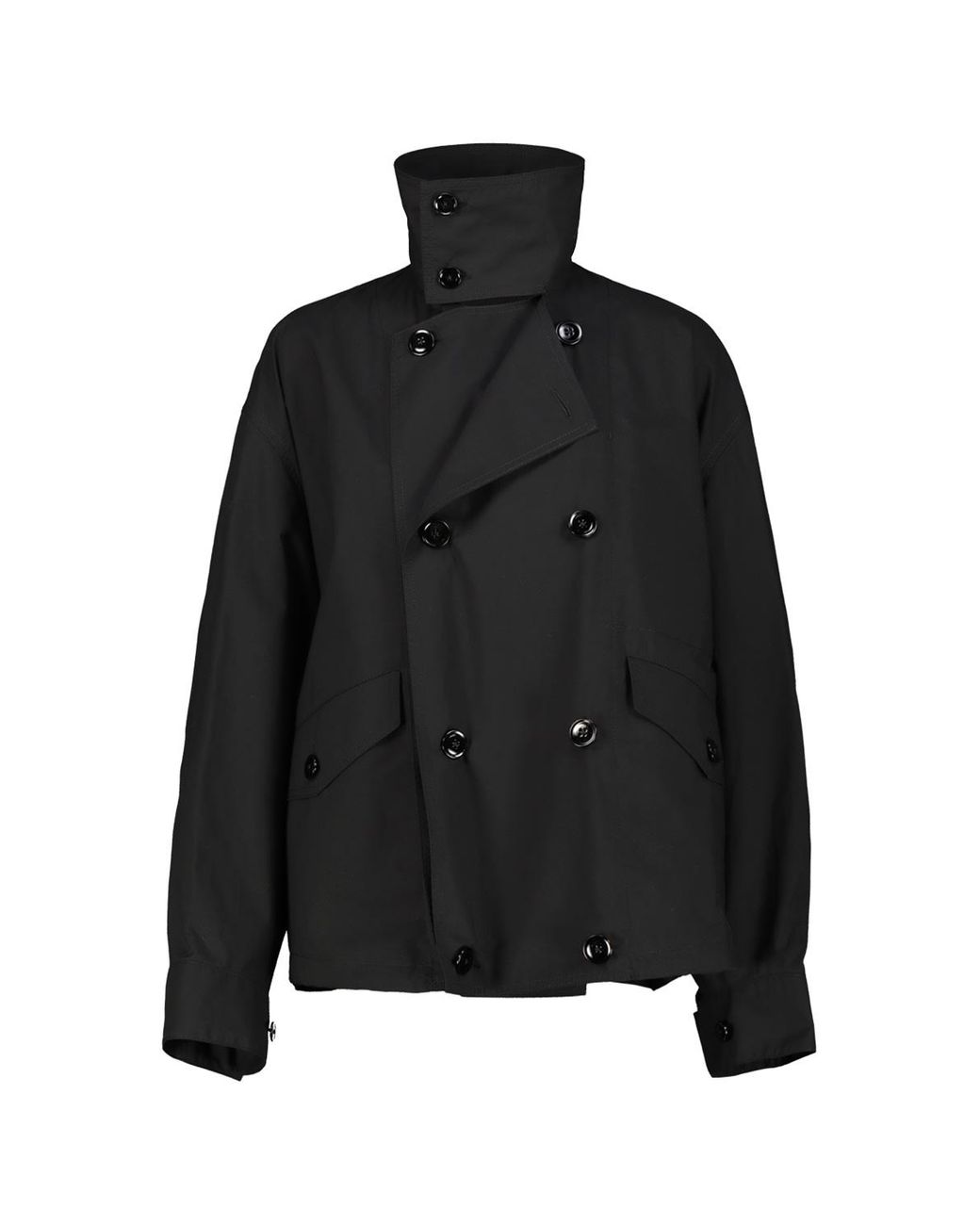 【関税込み】LEMAIRE ブラック Double Flap Light ジャケット Lemaire Double Flap Light Blouson in Black | Lyst