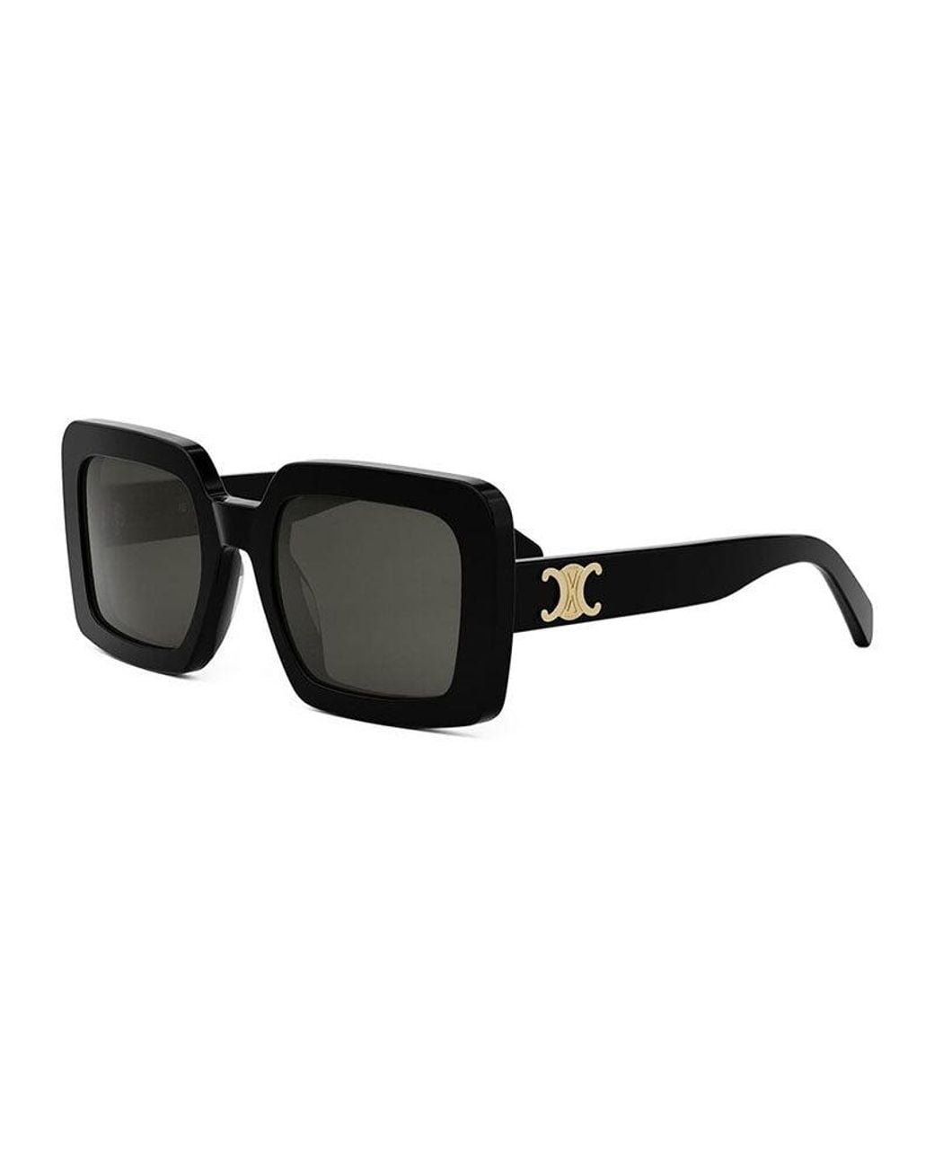 Céline Black Triomphe Mini Sunglasses