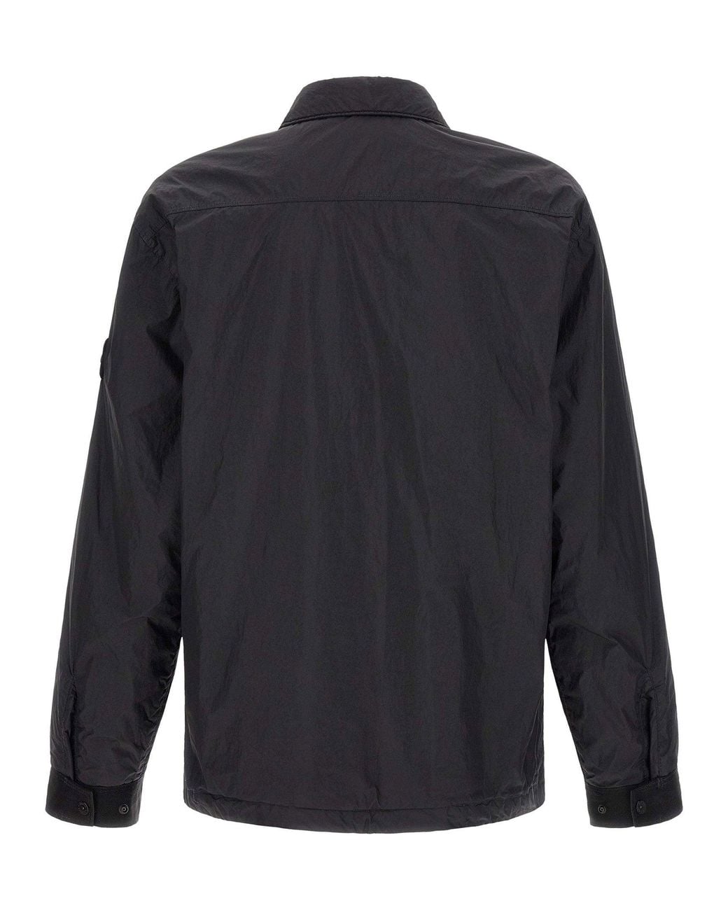 Stone Island Blue Lightweight Technical Nylon Jacket for men