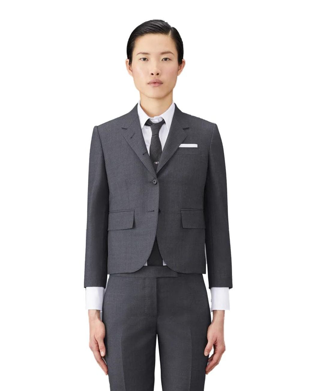 Thom Browne Blue Thom Browne High Armhole Blazer