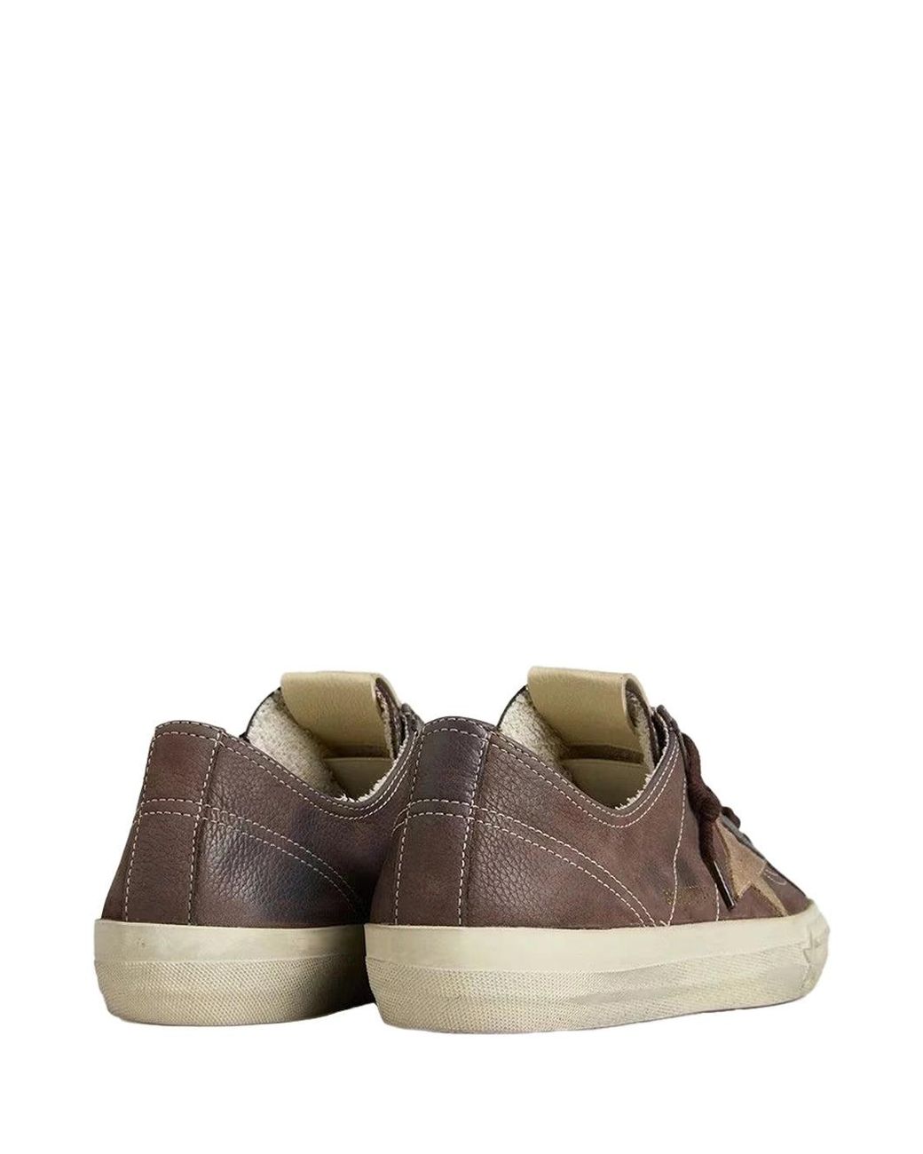 Golden Goose Deluxe Brand Brown Vstar Sneaker Tobacco