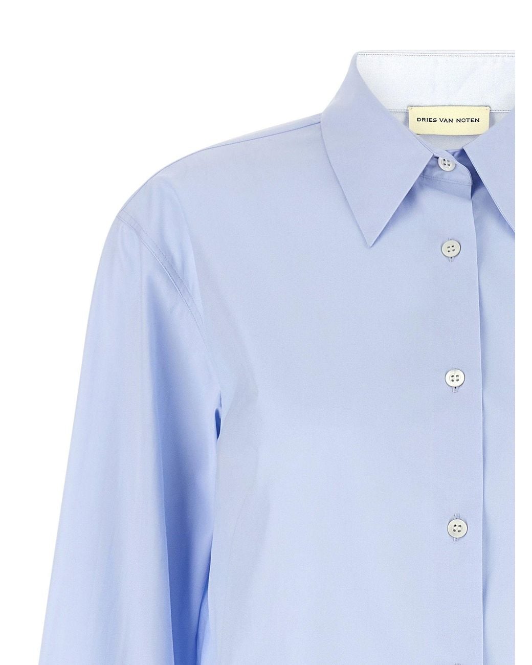 Dries Van Noten Blue Shirt