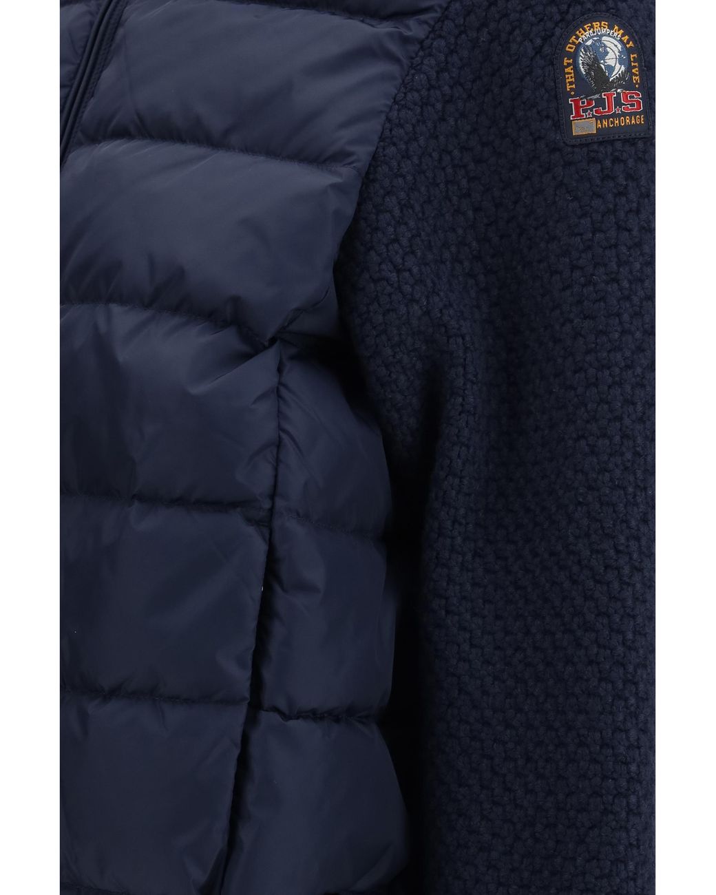 Parajumpers Blue Moonie Hybrid Cardigan Jacket Coat