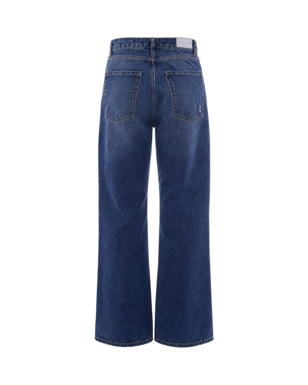 ICON DENIM Blue Jeans Loose Cotton