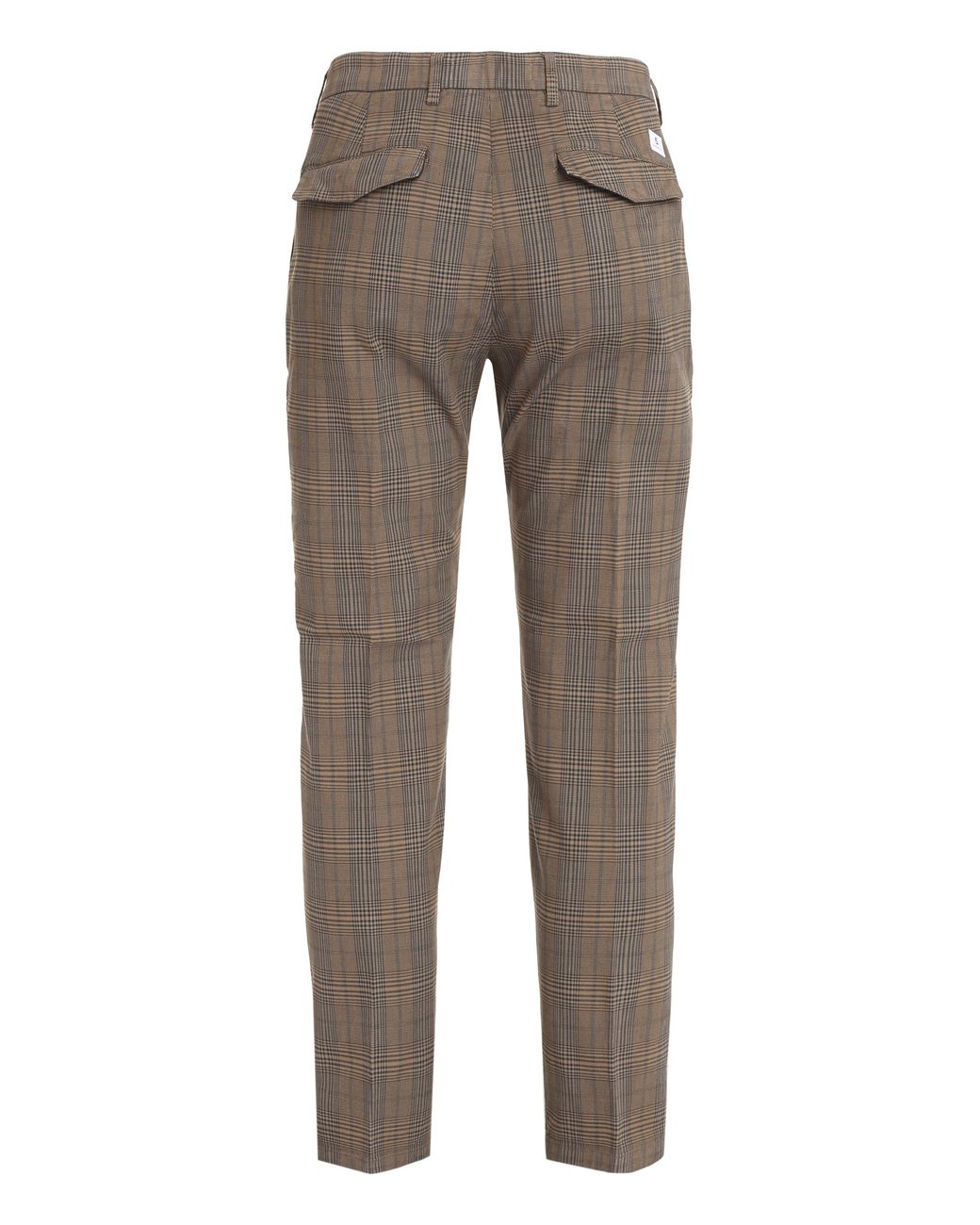 Department 5 Gray Stretch Cotton Chino Trousers Elastane Chinos for men
