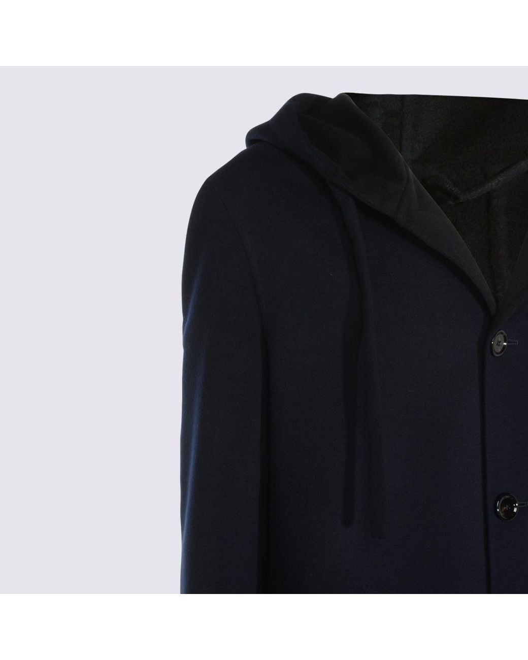 Lardini Black Coats _Wv for men