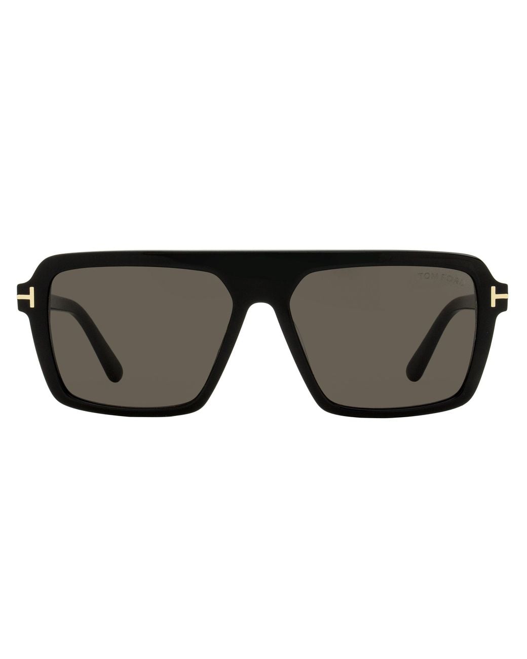 Tom Ford Black Vincent Sunglasses Tf1176 01A 56Mm Ft1176 Plastic (Acetate) for men