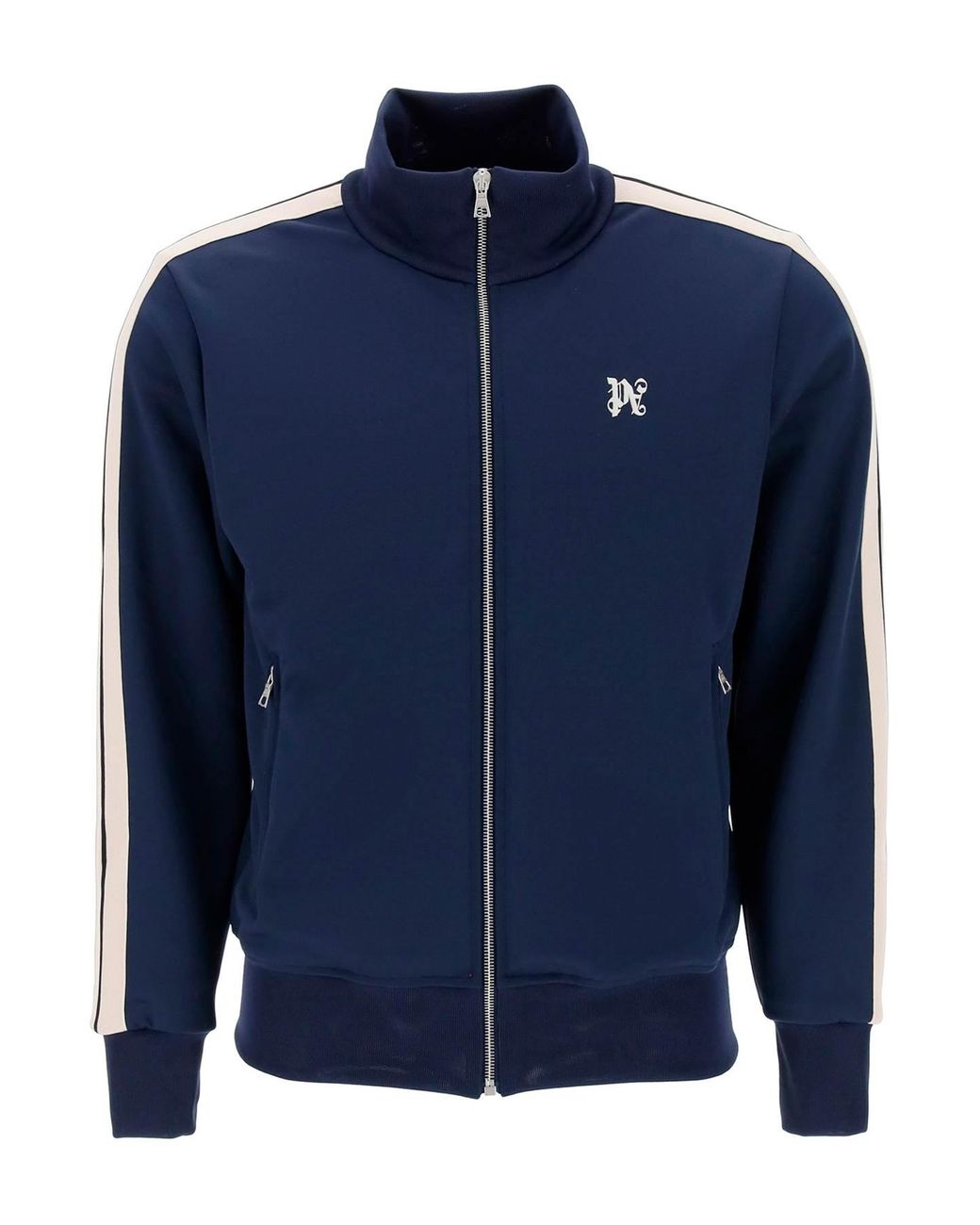 Palm Angels Pa Monogram Track Jacket in Blue for Men Lyst UK