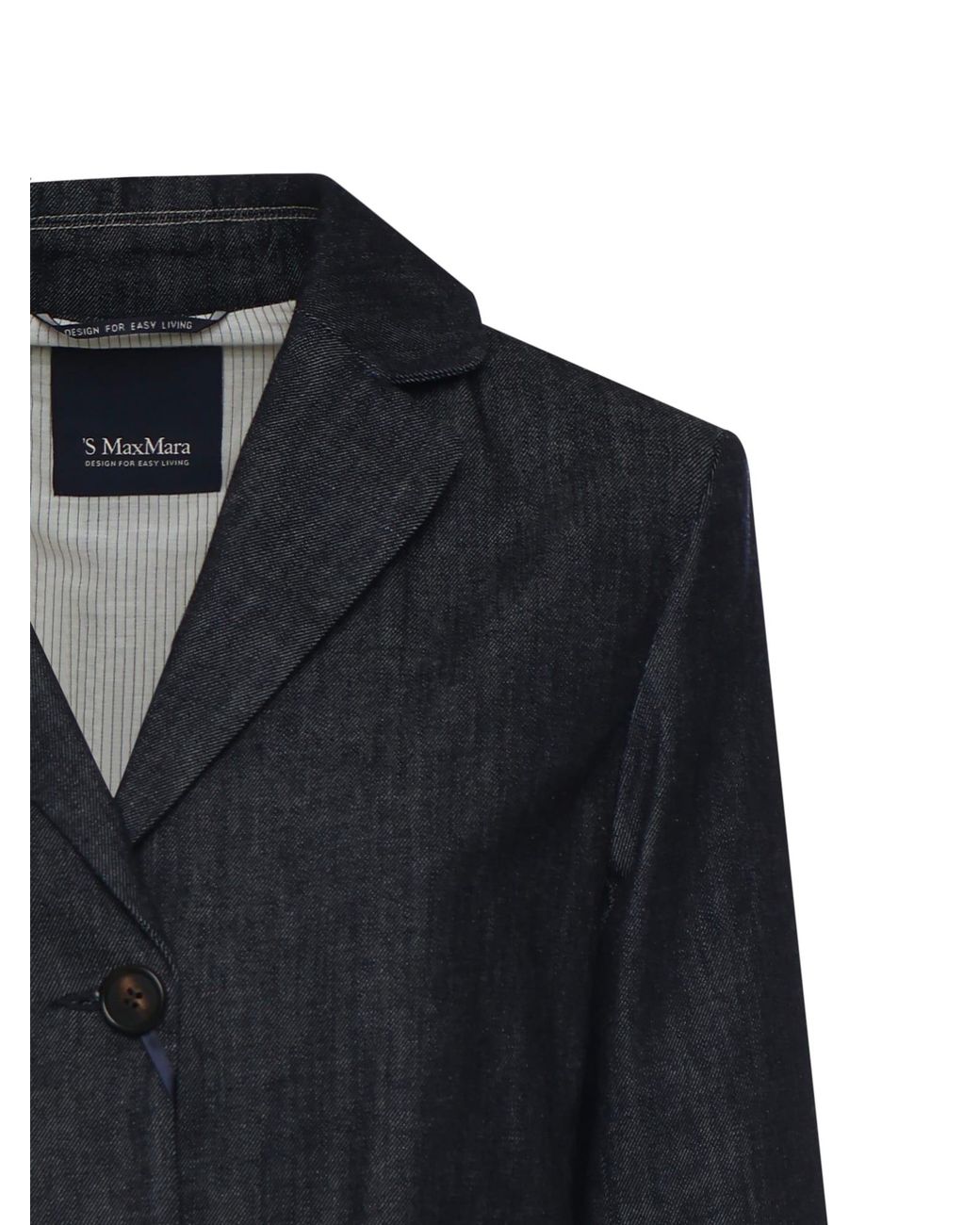 Max Mara Black S Max Mara Jackets Cotton