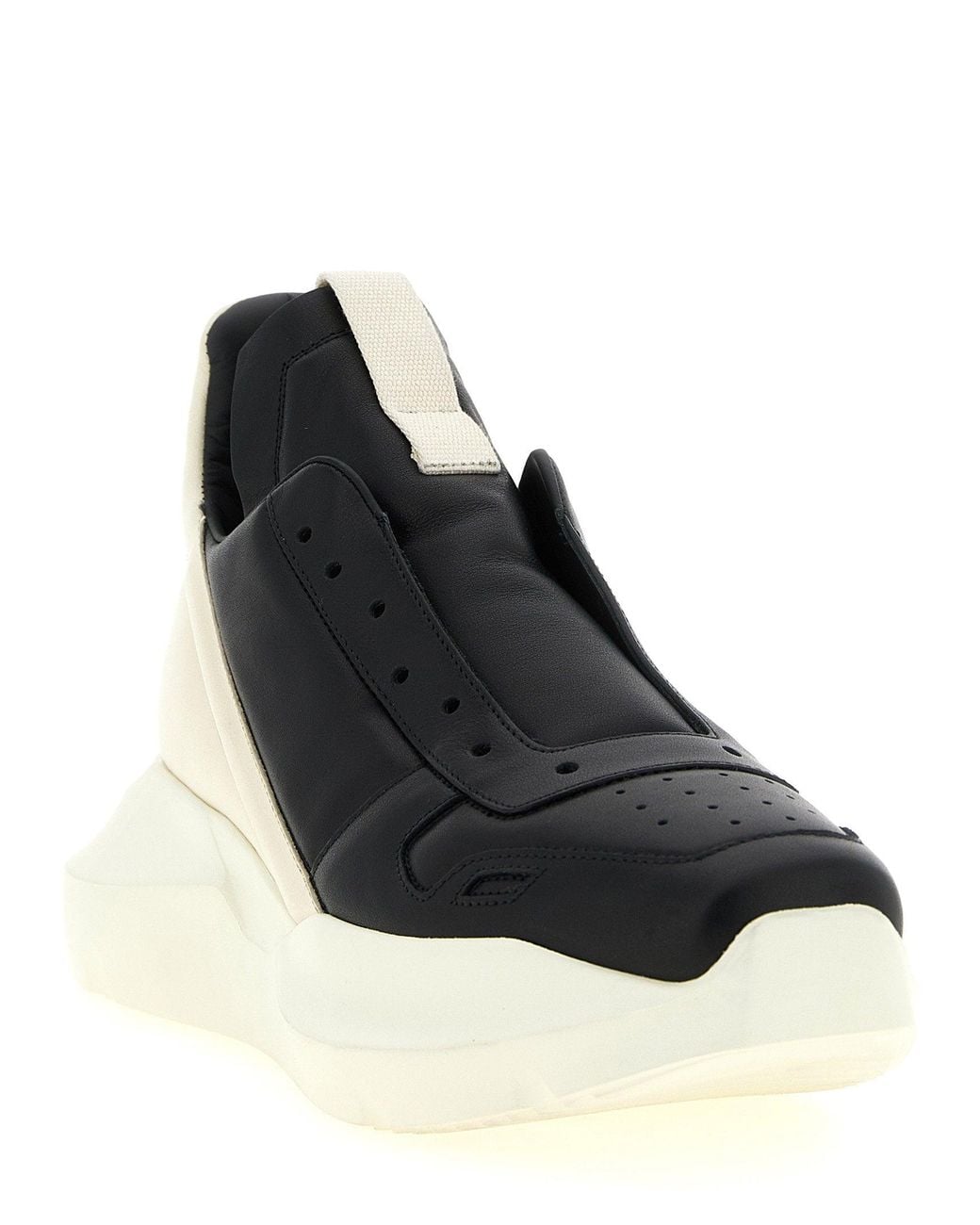 Rick Owens Black Geth Runner Sneaker for men