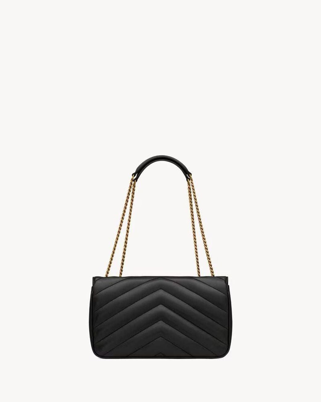 Saint Laurent Black Saint Laurent Loulou Shoulder Bag
