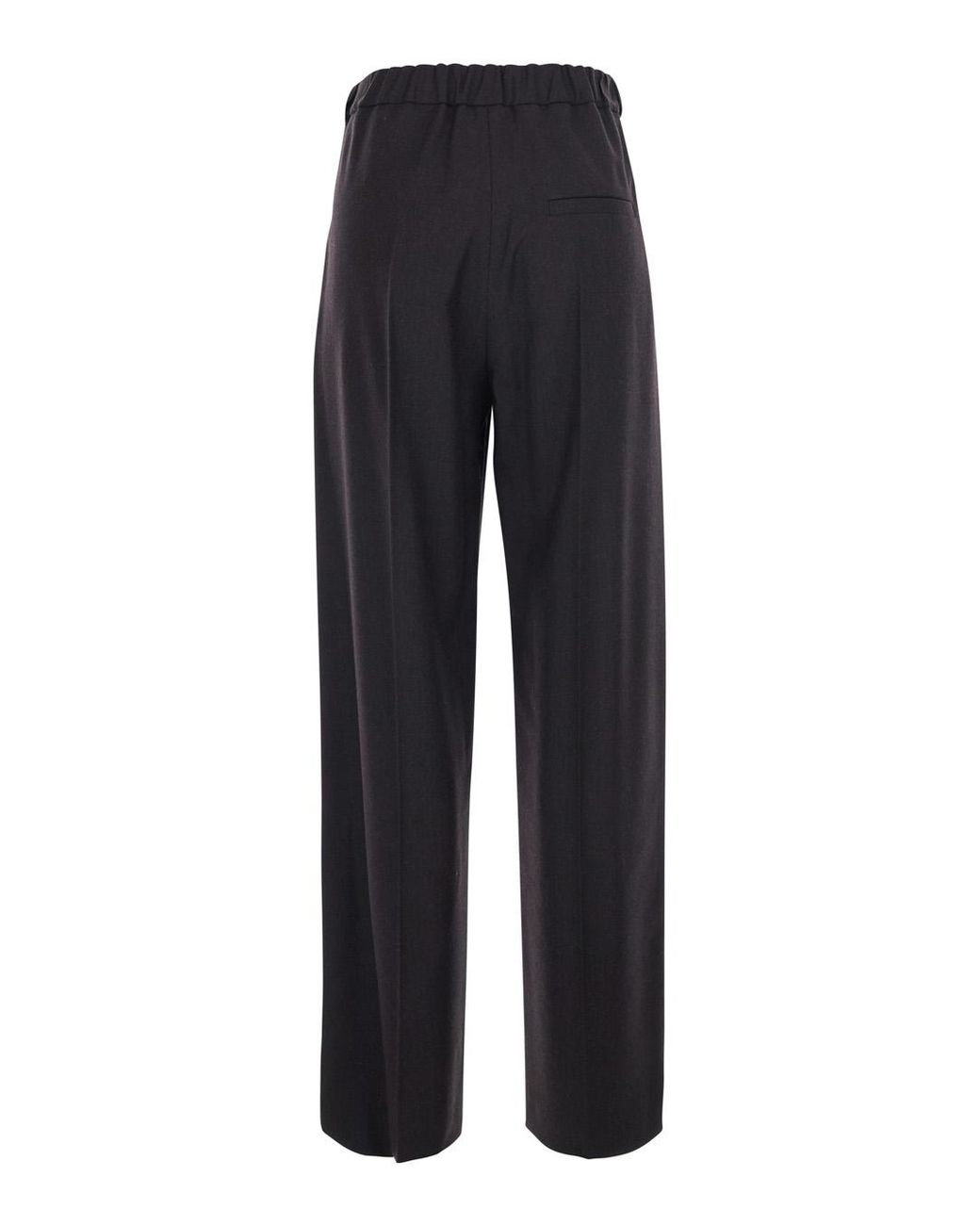 Tela Blue Pants Fox Fabric Trousers