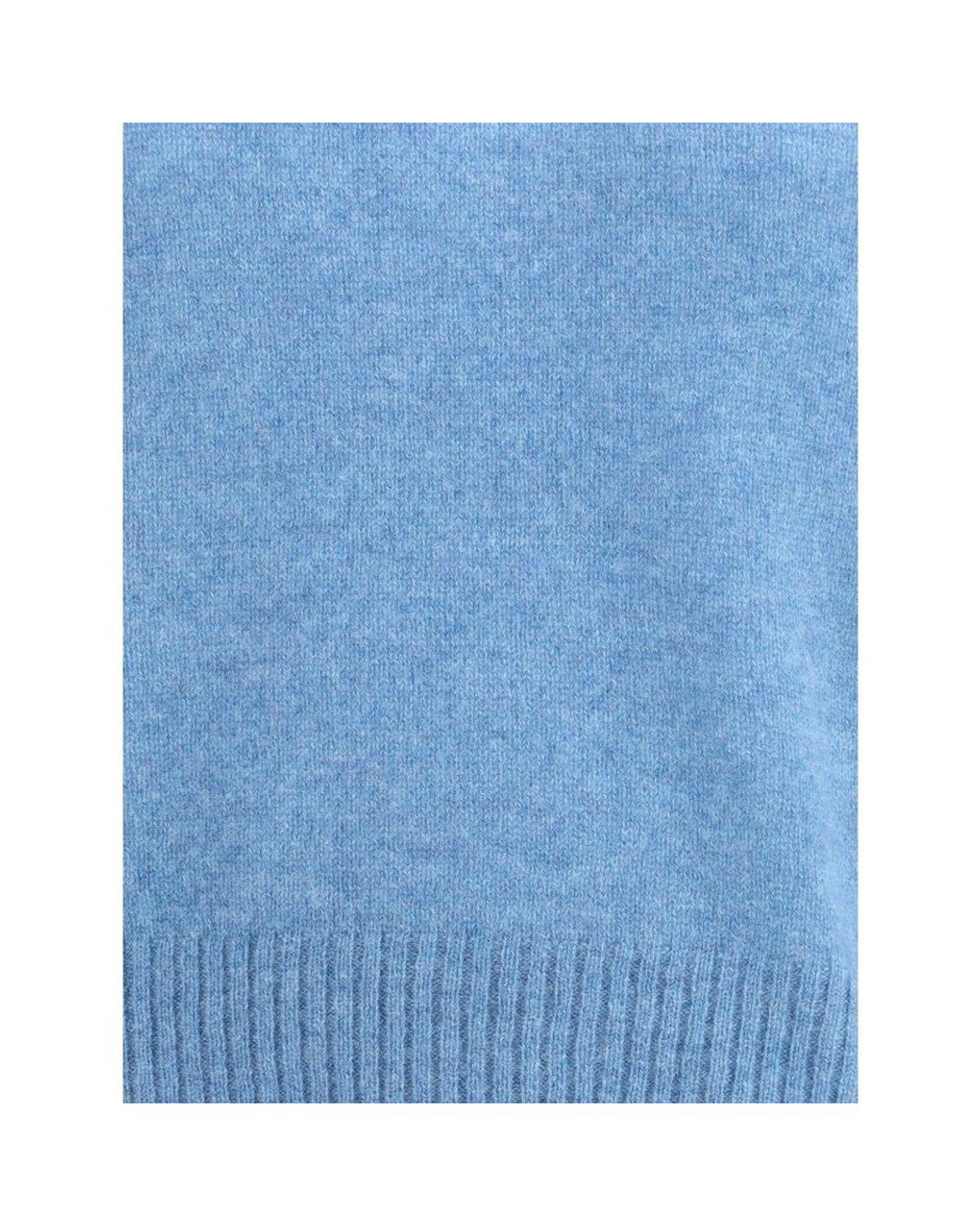 Marni Blue Cashmere Sweatshirt