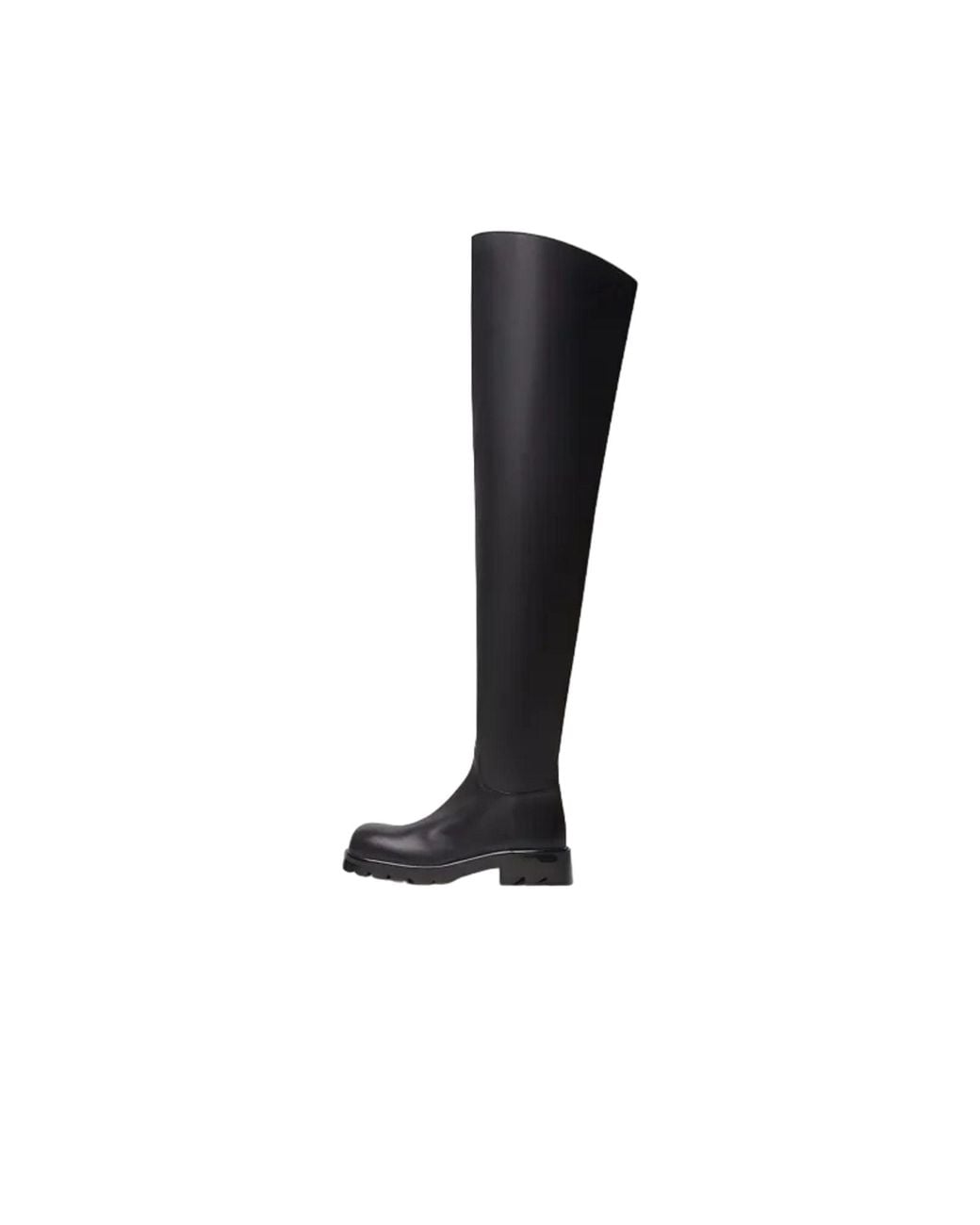 Bottega Veneta Black Strut Over-The-Knee Boots