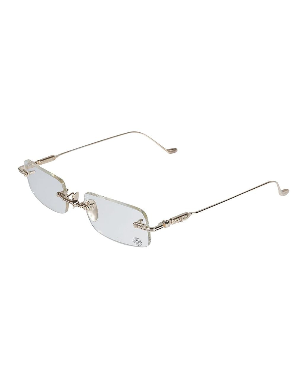 Chrome Hearts Rectangle Rimless Glasses | Lyst display picture 1