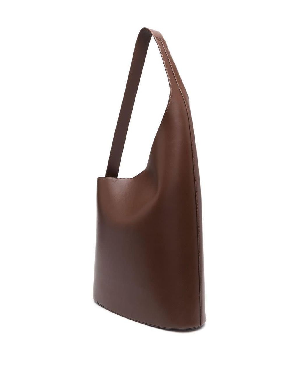 Demi Lune Shoulder Bag in Brown Aesther Ekme