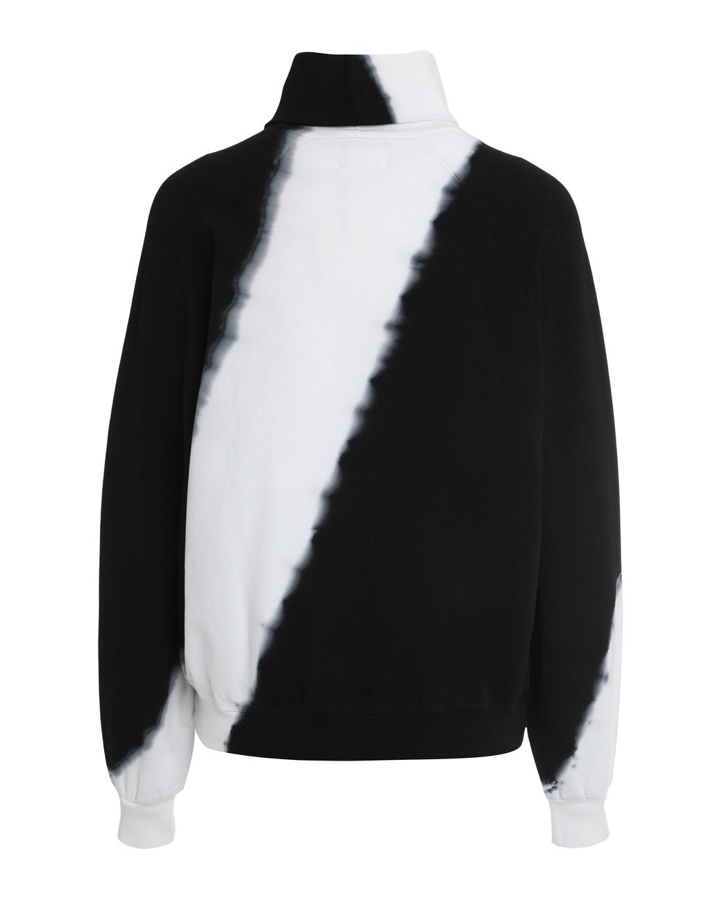 Electric and Rose Black Turtleneck Sweater Cotton Blend Sweatshirts