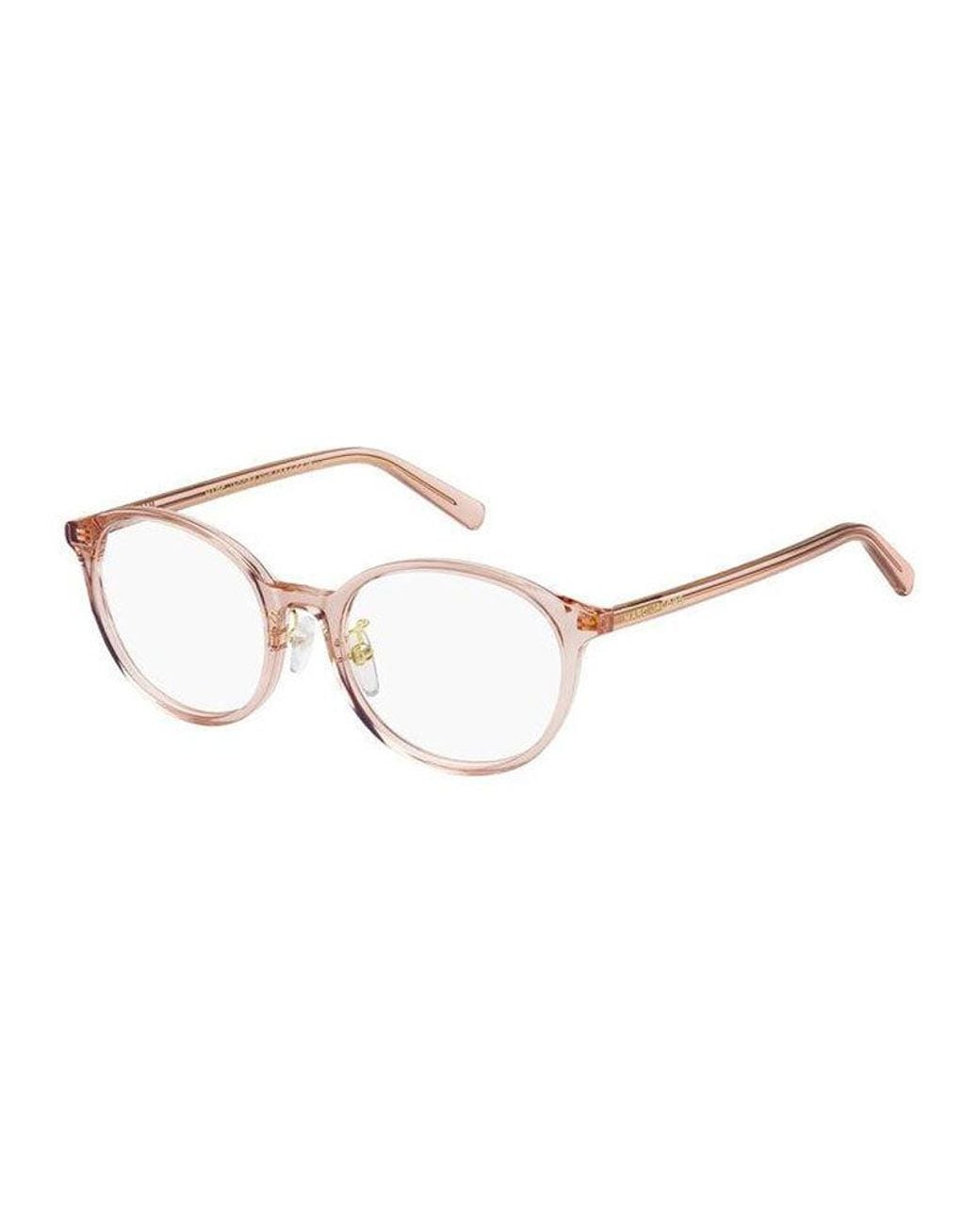 Marc Jacobs Brown Marc Jacobs Round Acetate Eyeglasses