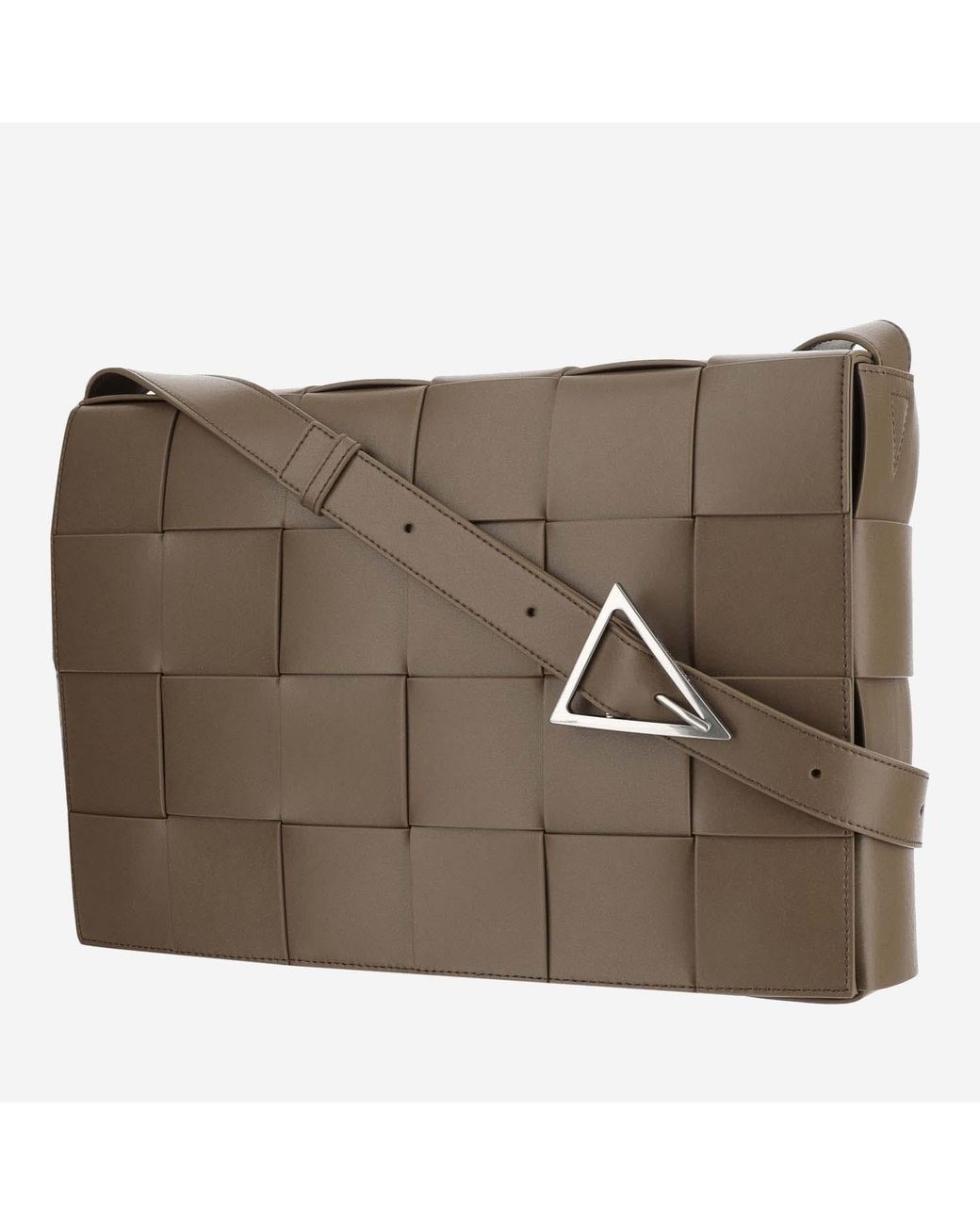 Bottega Veneta Brown Maxi Cassette Bag Leather Shoulder for men