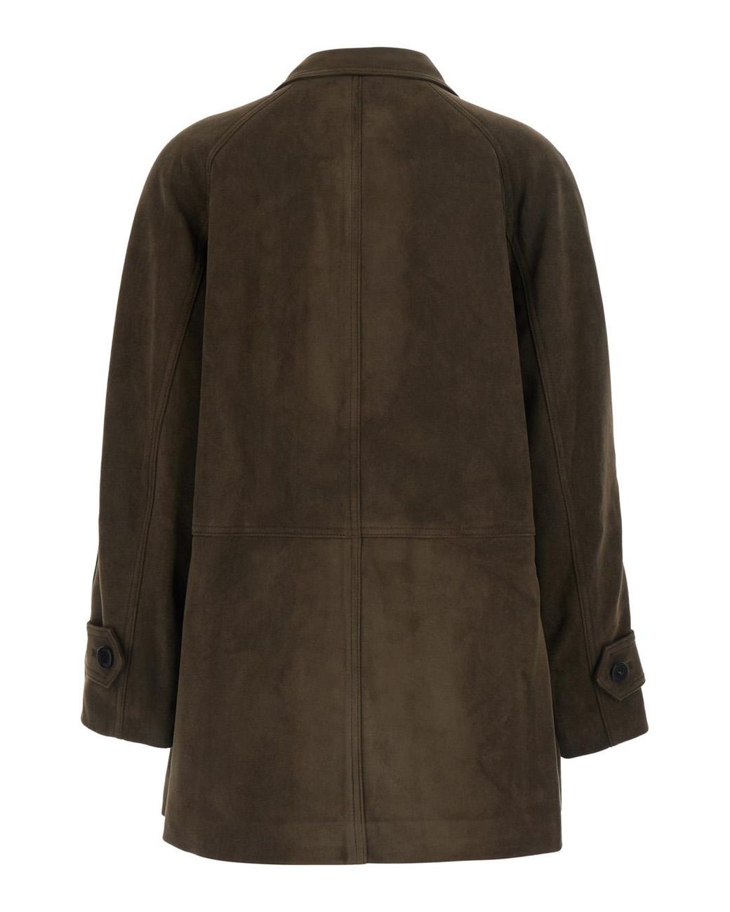 DUNST Green Half Jacket Lily Alter-Suede Polyurethane