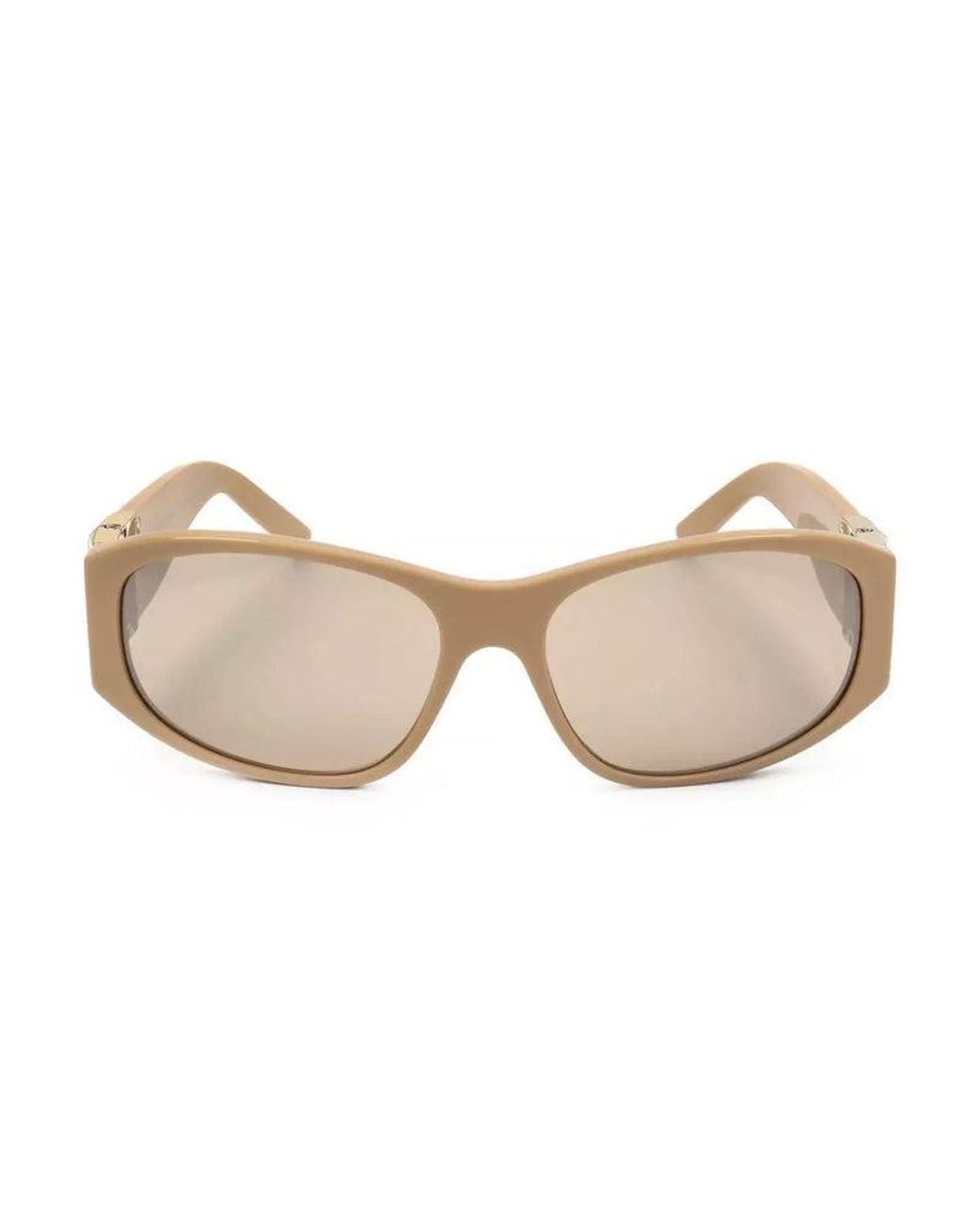 Givenchy Natural Sunglasses Square Full Rim, Shiny Frame And Lens Gv40054I57G