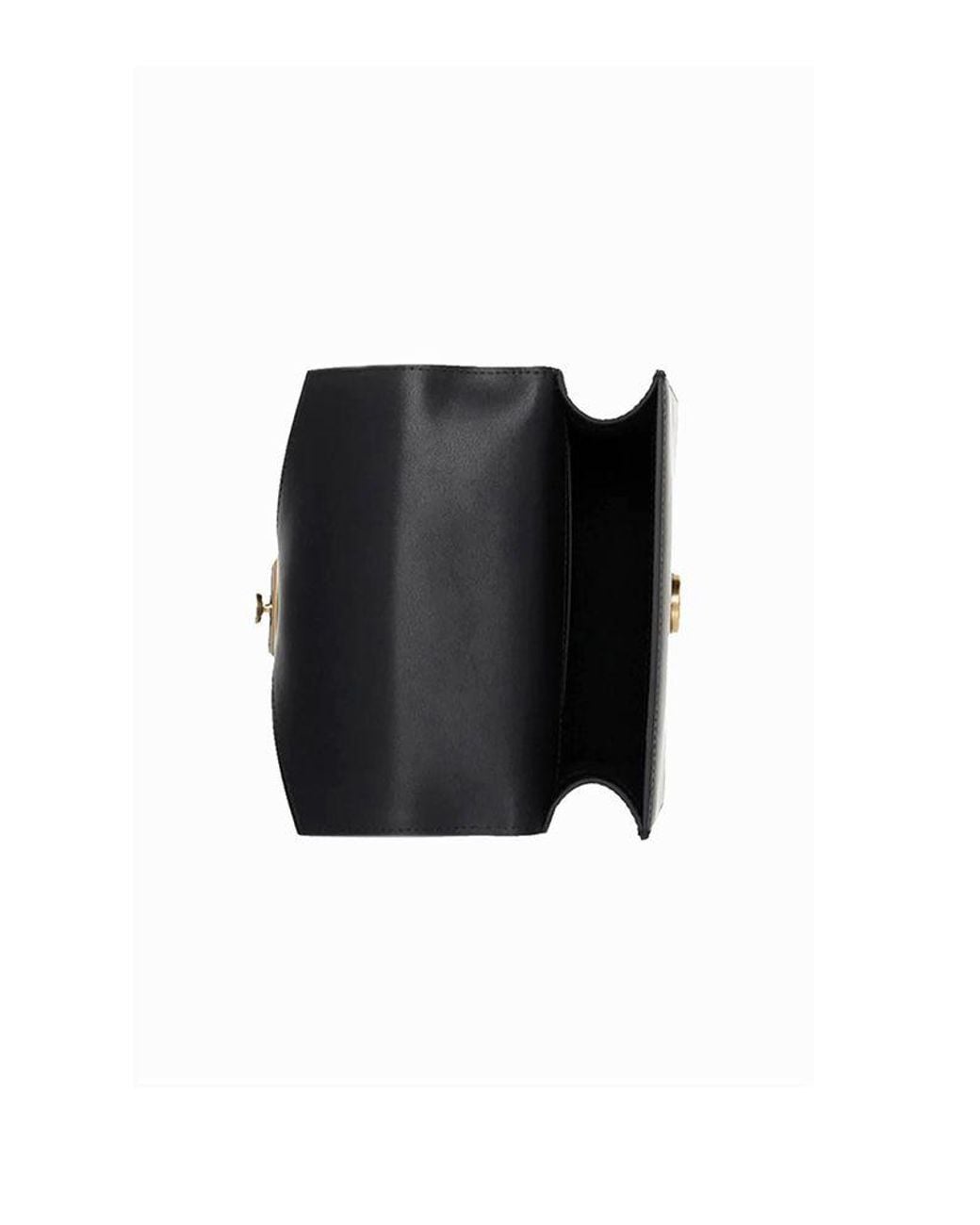 Pinko Black Crossbody Bag Cowhide Crossbody-Bags