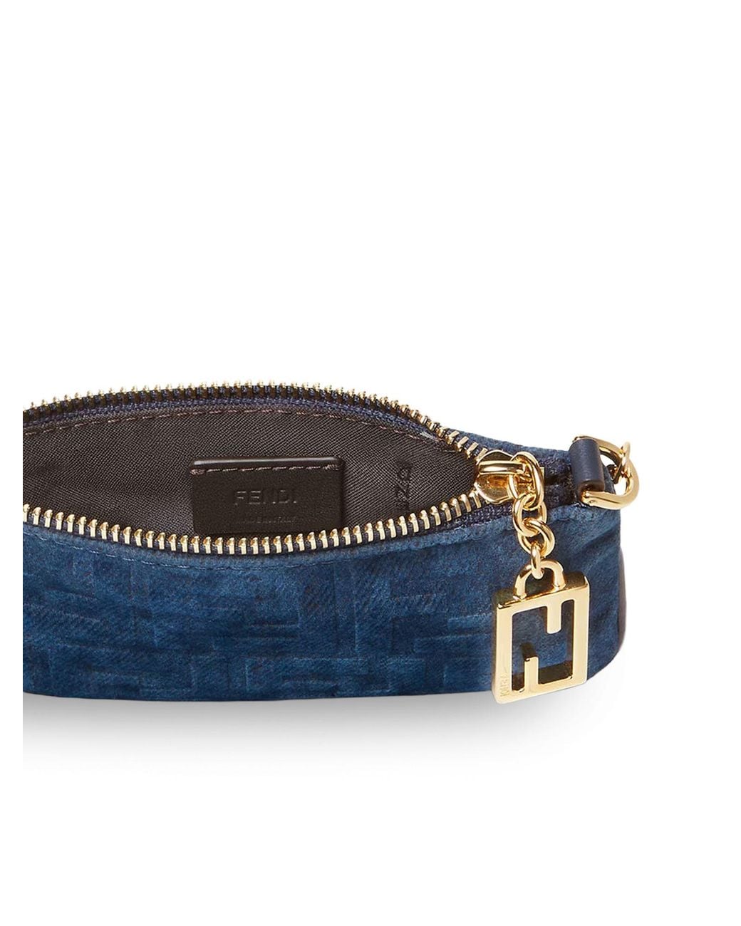 Fendi Blue Wallets Tessuto Ff