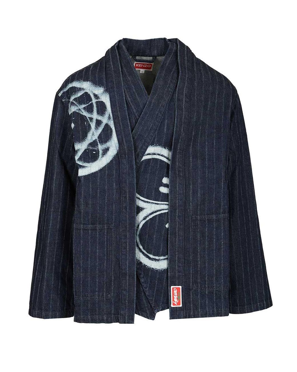 KENZO X Futura 2000' Kimono Jacket in Blue for Men | Lyst