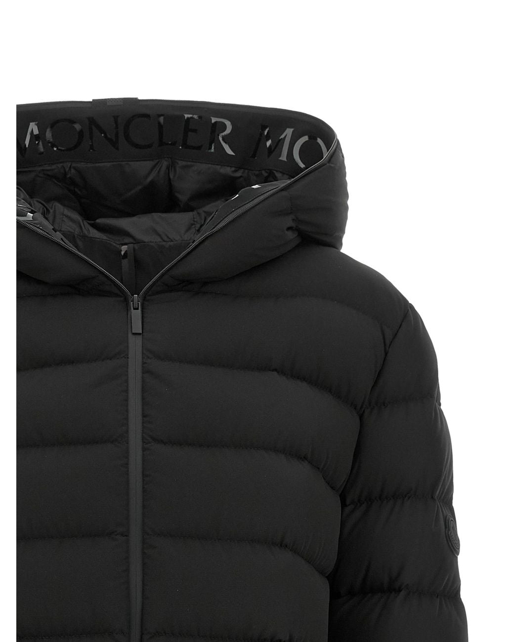 Moncler Black Moncler Herbes Down Jacket