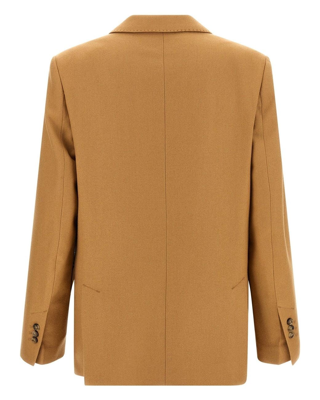 AMI Brown Wool Blazer