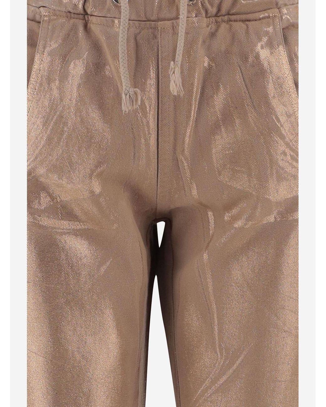 DON'T @ ME Natural Cotton Trousers