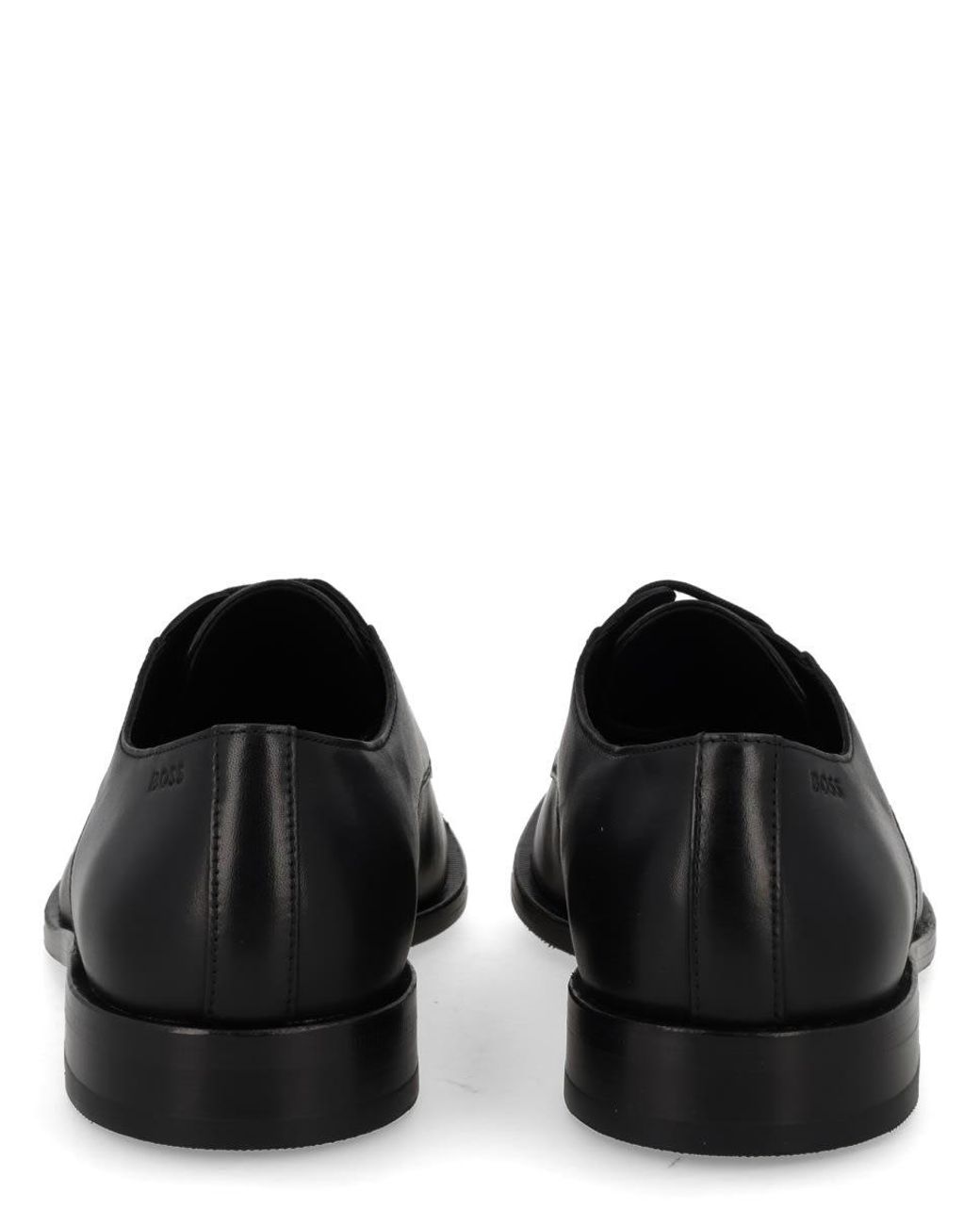 Boss Black Leather Loafer for men