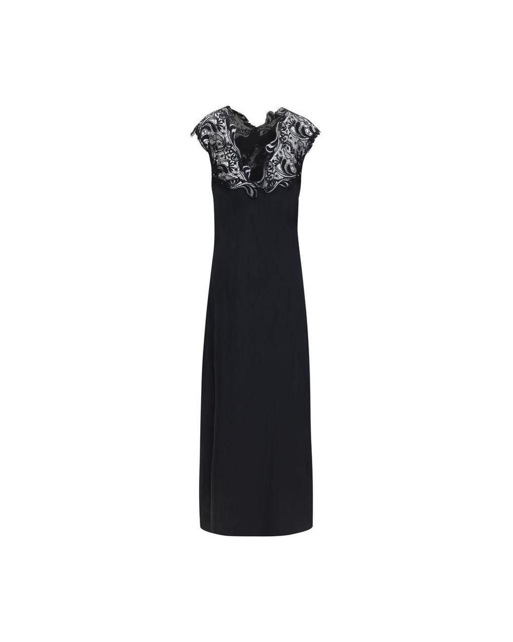 Ferragamo Black Silk Cocktail Dress