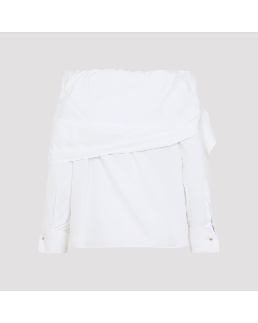 Max Mara White Curvone Shirt