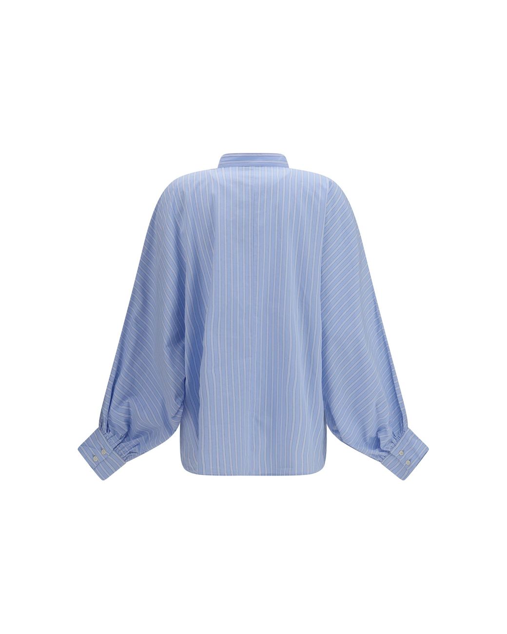 SOSUE Blue Antonia Voile Shirt Cotton