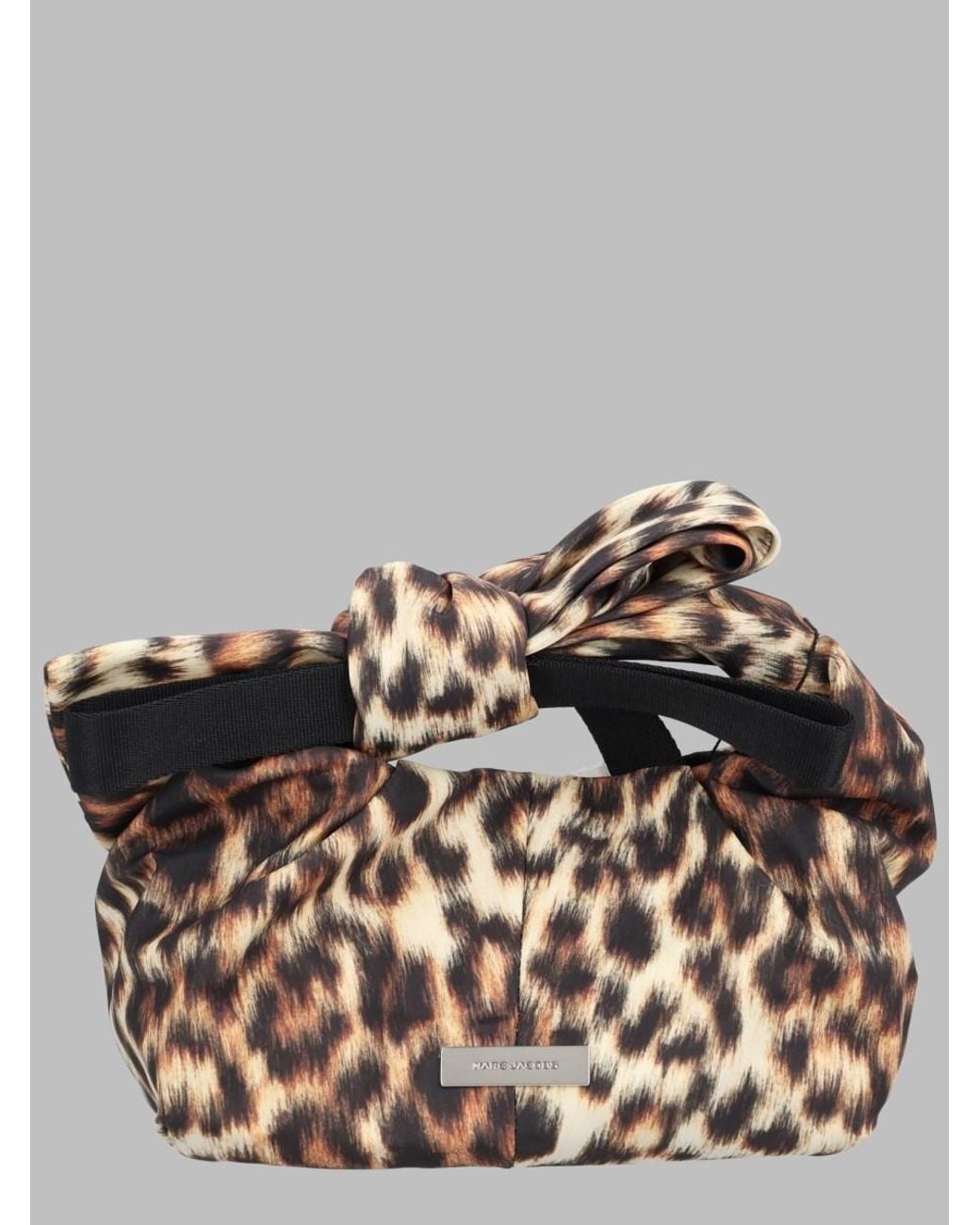 Marc Jacobs Metallic The Bow Sack Mini Tote Bag Nylon Hand
