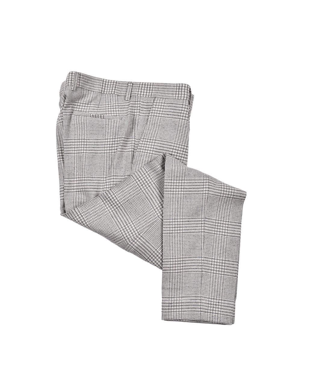 Brunello Cucinelli Gray Light Wool Check Suit for men