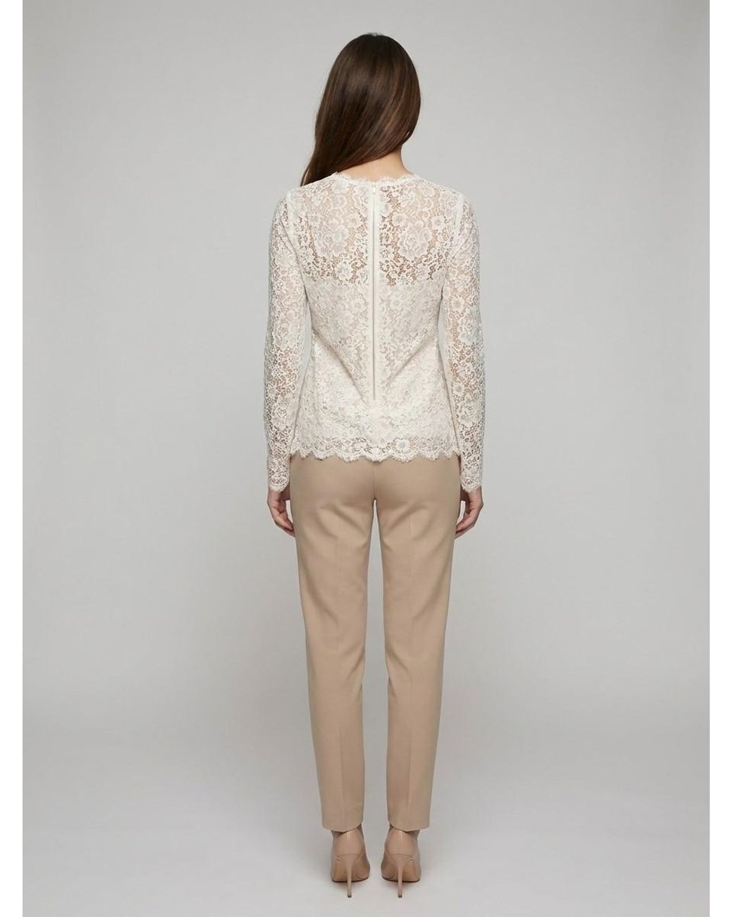 Dolce & Gabbana Natural Cotton Shirt