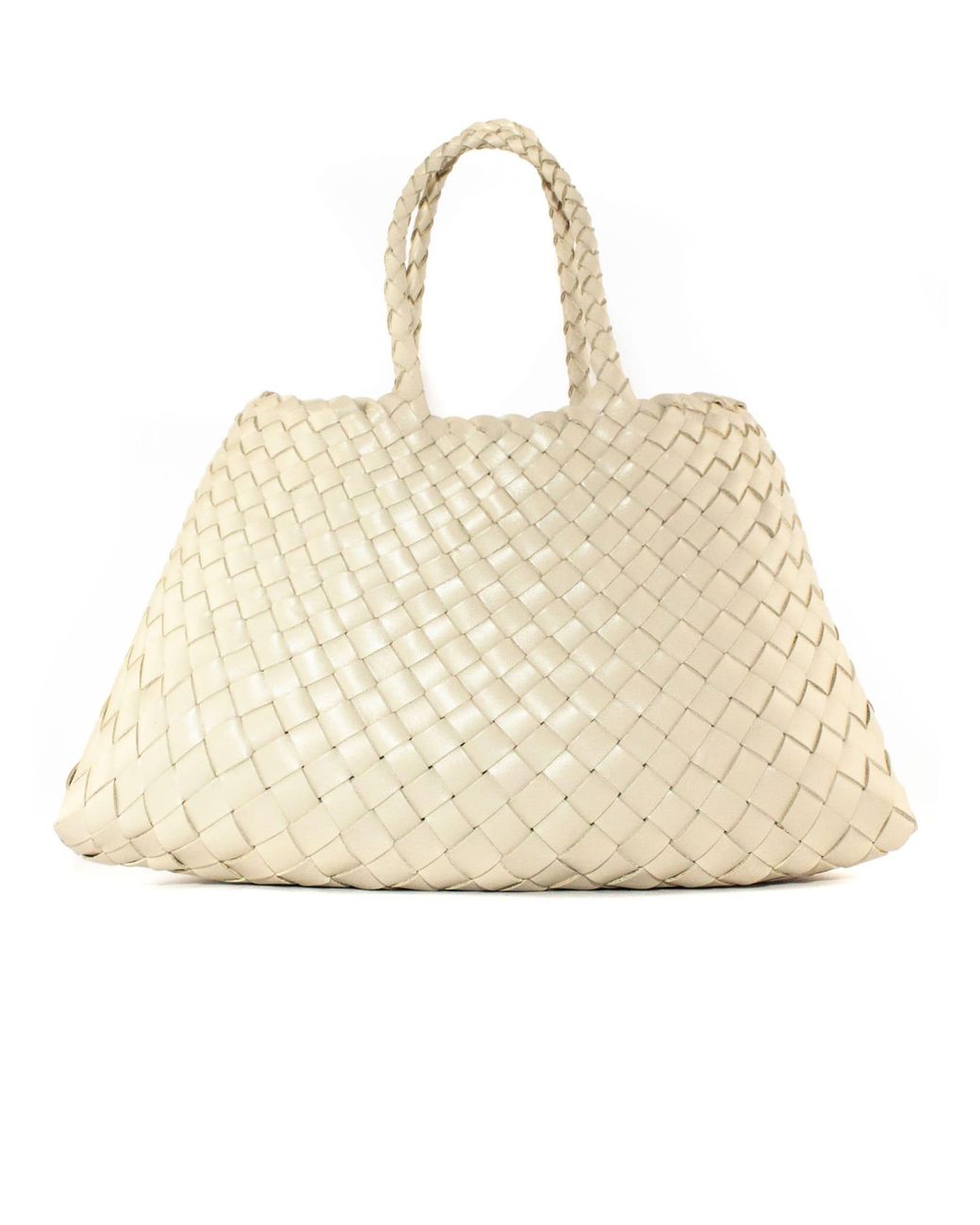 Dragon Diffusion Santa Croce Small Pearl in Natural Lyst UK