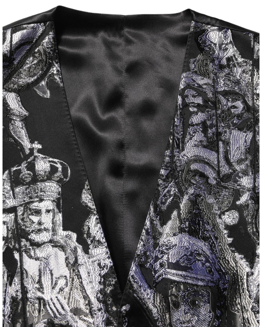Dolce & Gabbana Black Single Breasted Suits for men