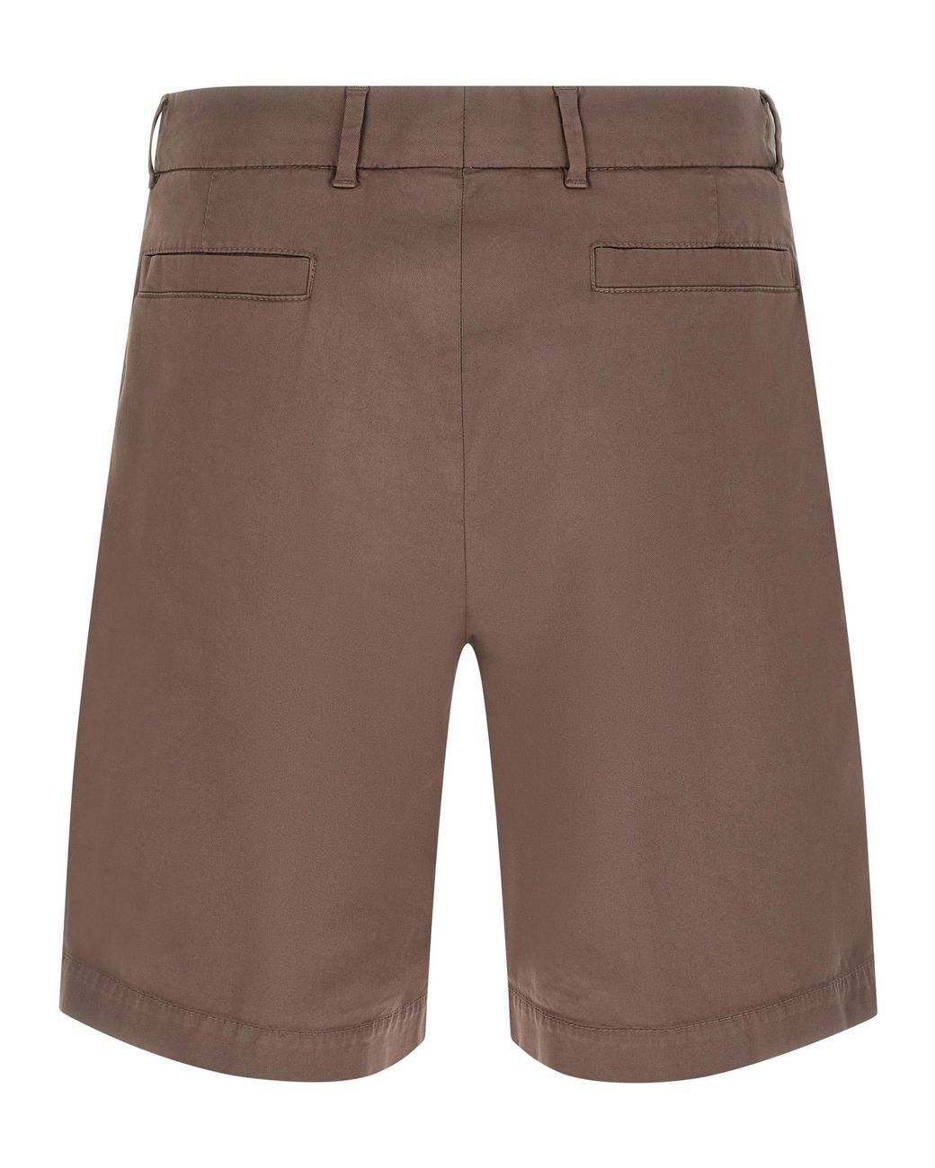 Brunello Cucinelli Brown Cotton Bermuda Shorts for men