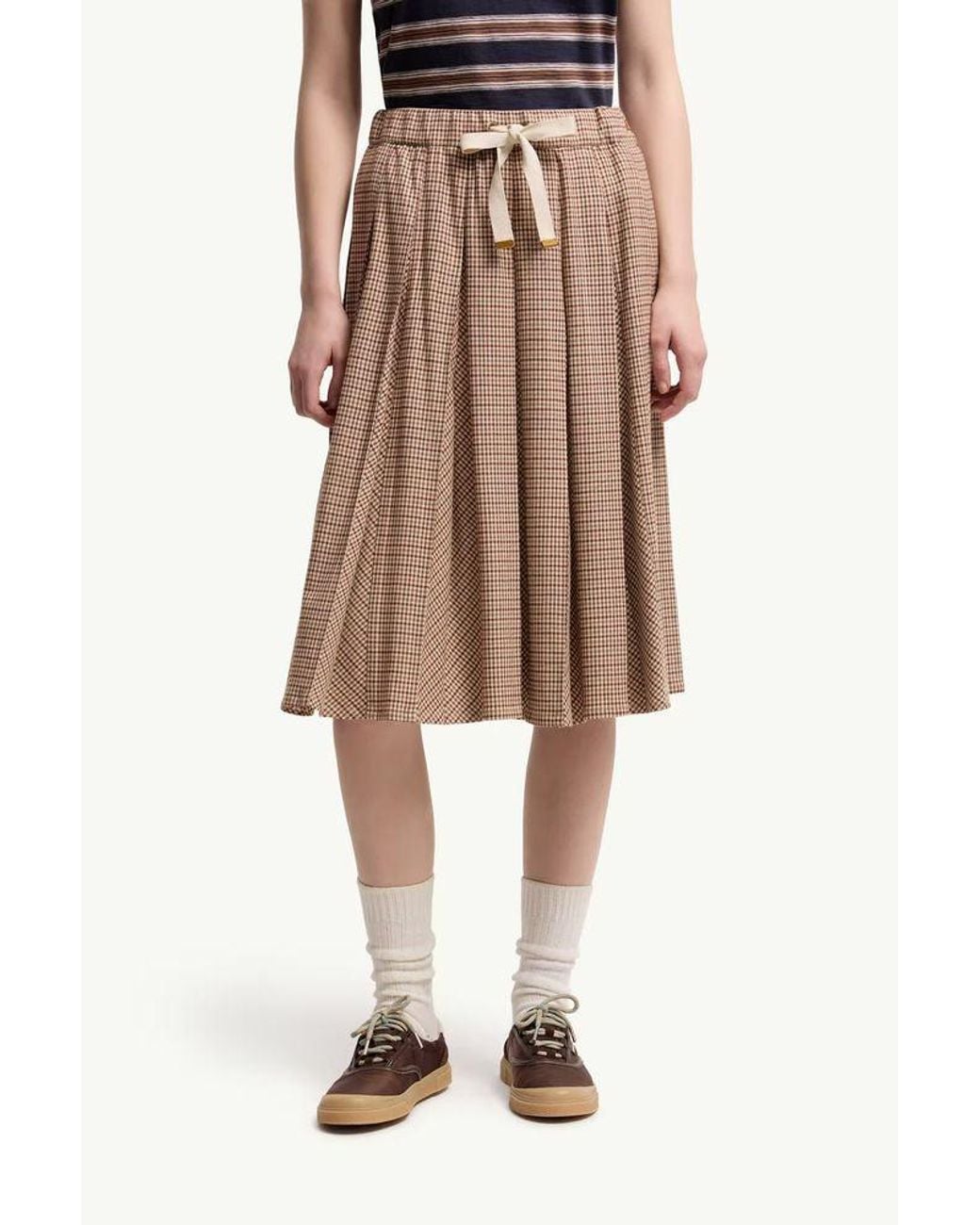 Moncler Natural Moncler H26 Skirt
