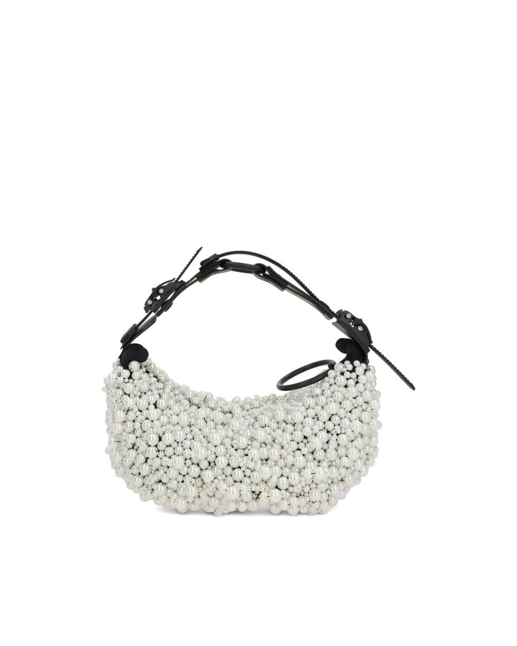 Innerraum Metallic Bum Bag- Outer: Cotton; Faux Pearls: Shoulder for men