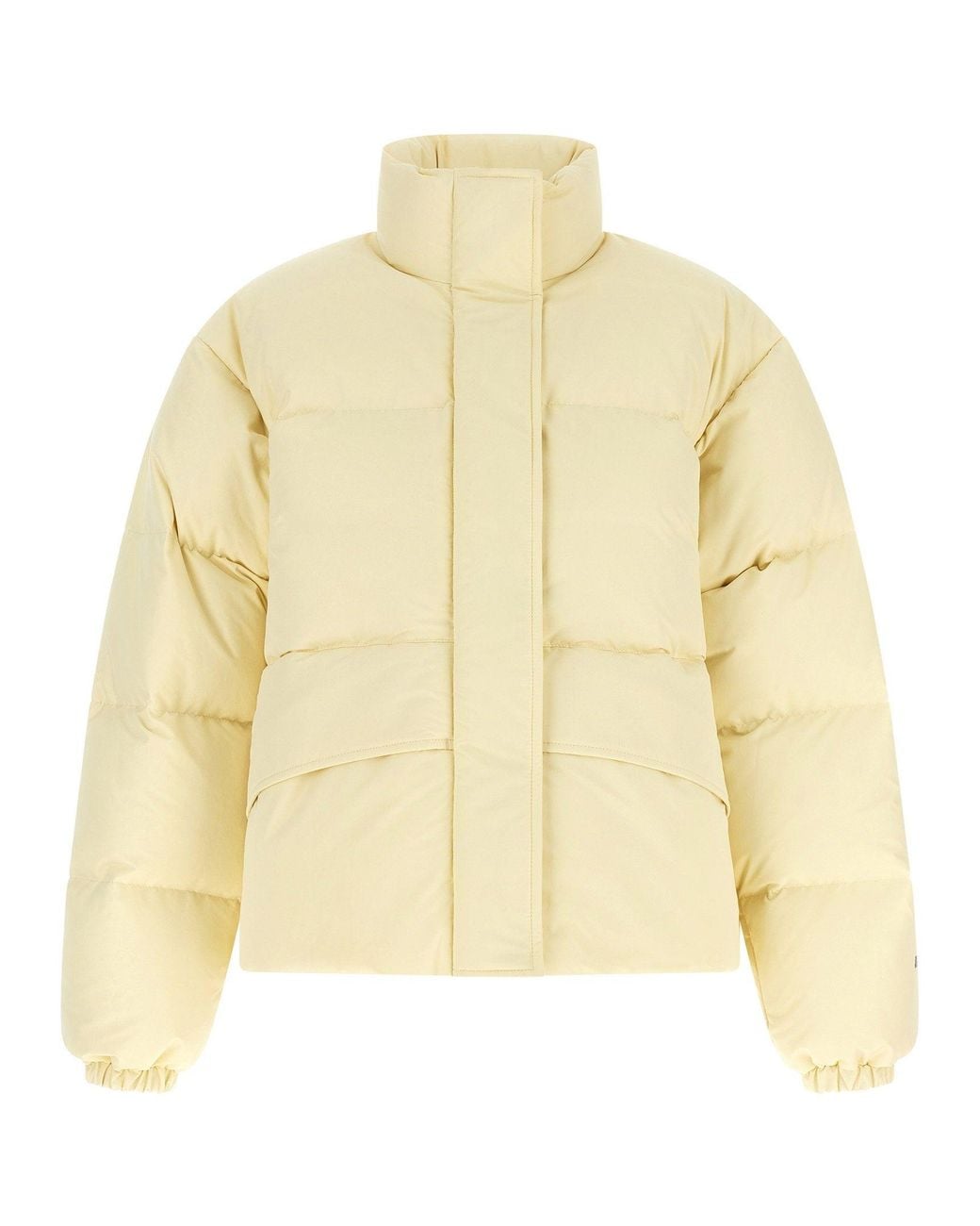 Jil Sander Natural Quilted Water-Repellent Technical Down Jacket