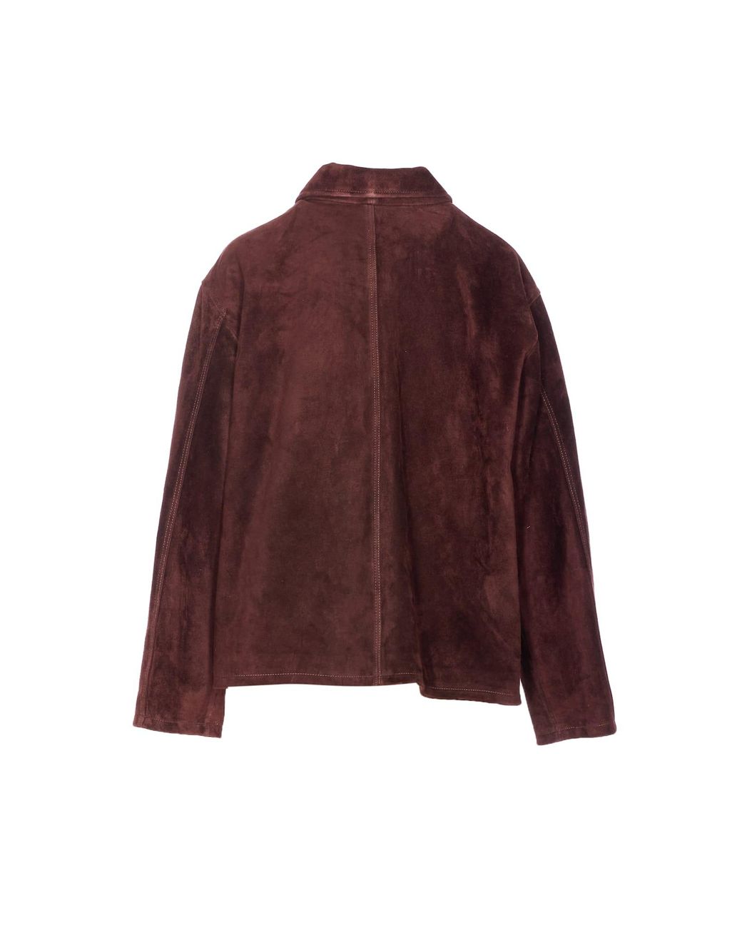 Arma Purple Rosia Suede Jacket
