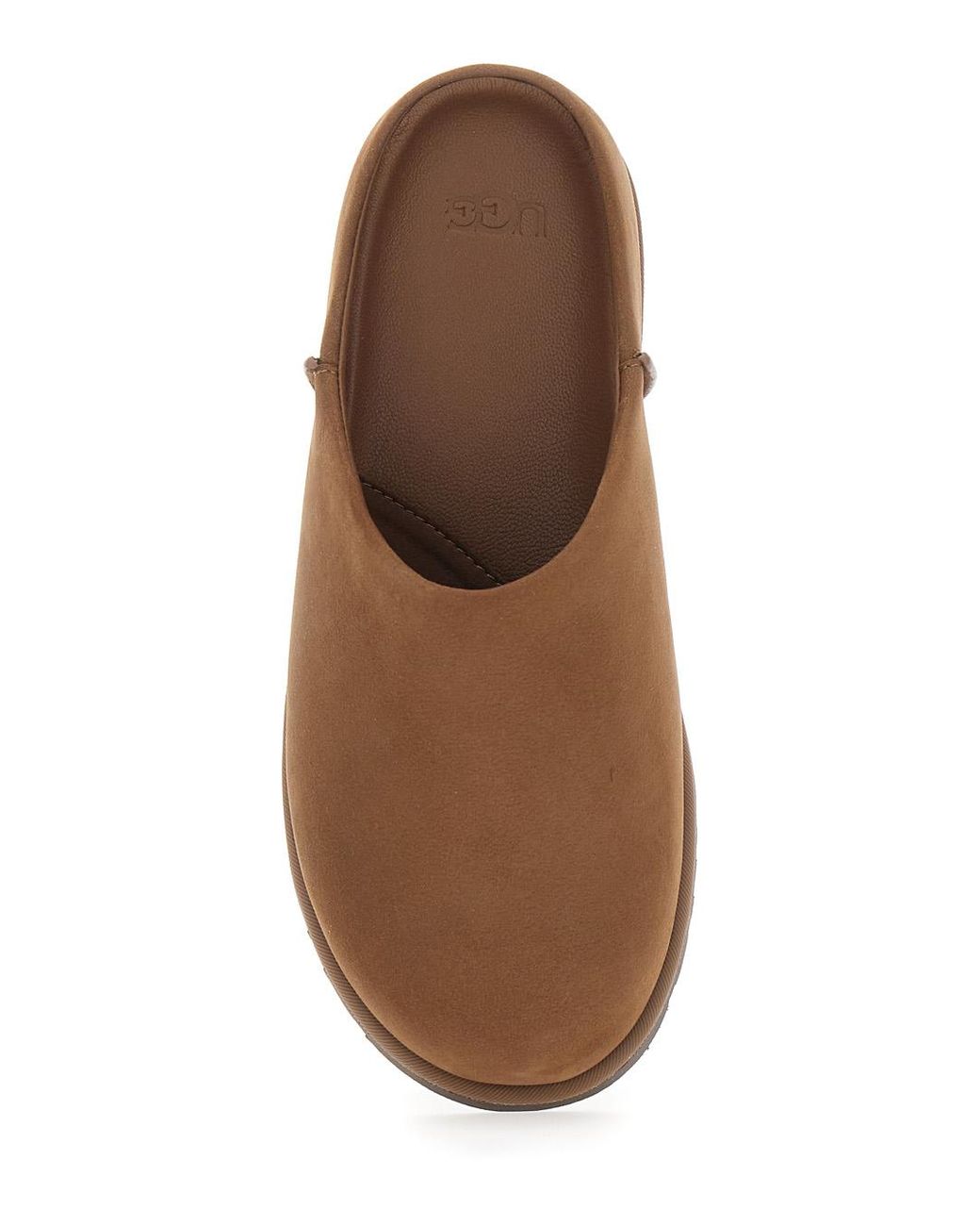 Ugg Brown Mule W Otzo Clog Leather