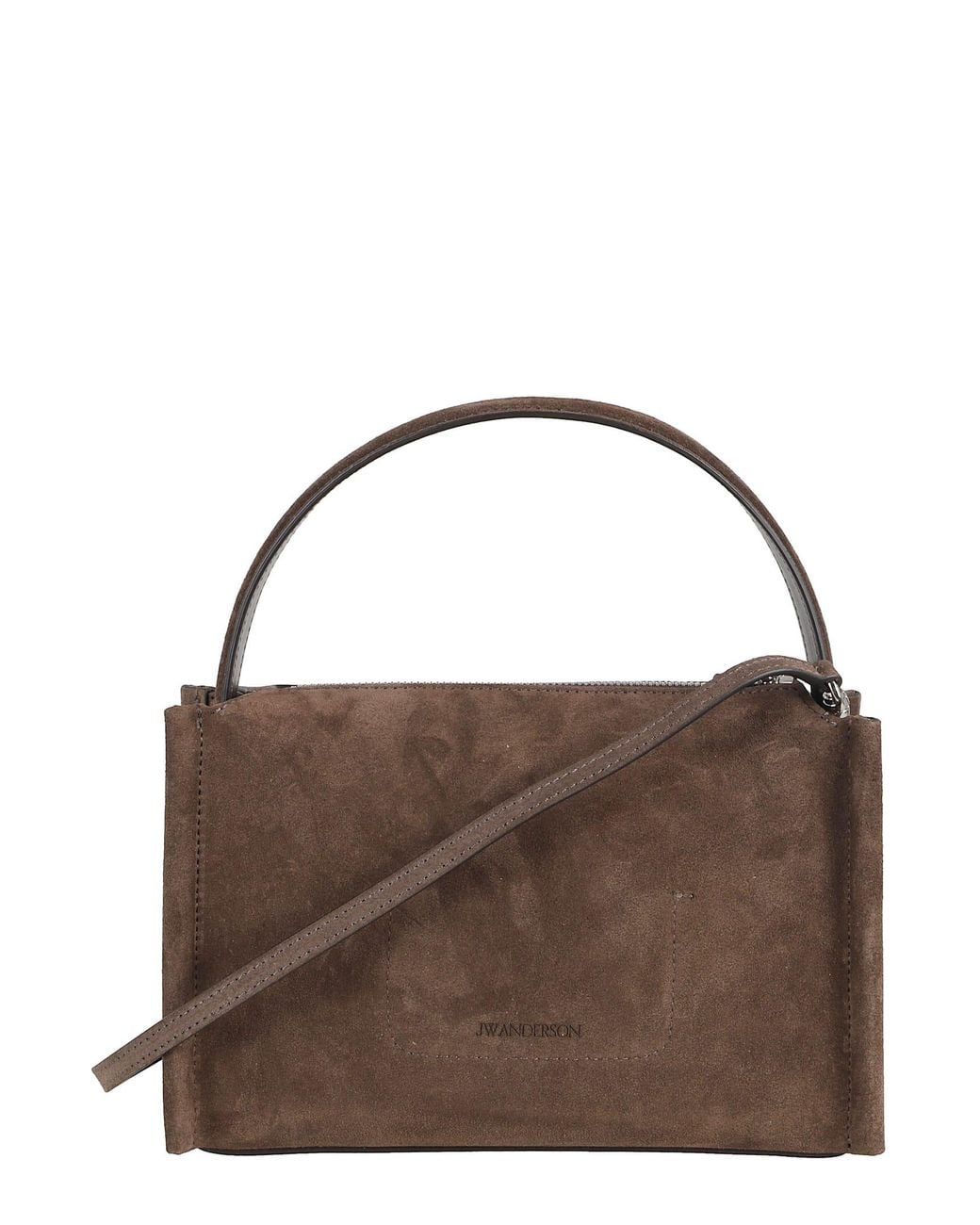 J.W. Anderson Brown Small Loafer Bag
