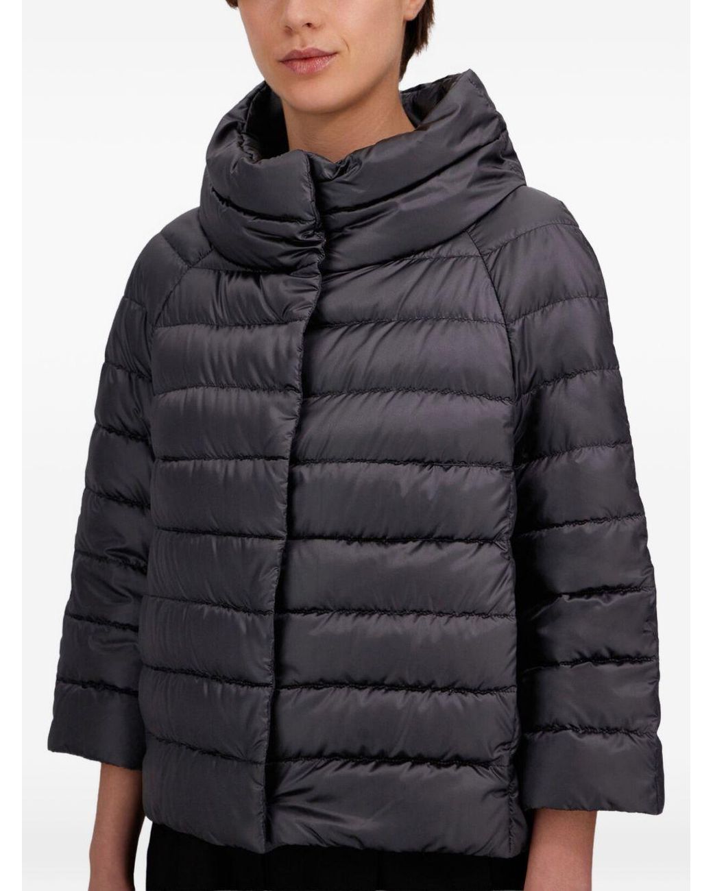 Herno Blue Down Jacket Sofia Polyamide; Padding: Puffer