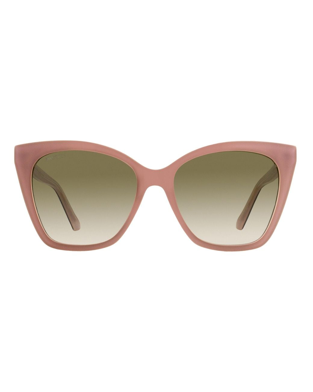 Jimmy Choo Black Cat Eye Sunglasses Rua /g Y9aha Nude 56mm